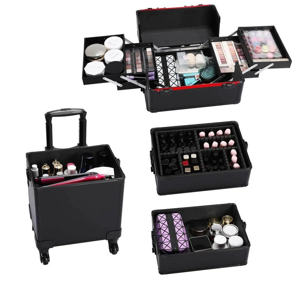 Maleta Profesional Yaheetech 4 en 1 para Maquillaje
