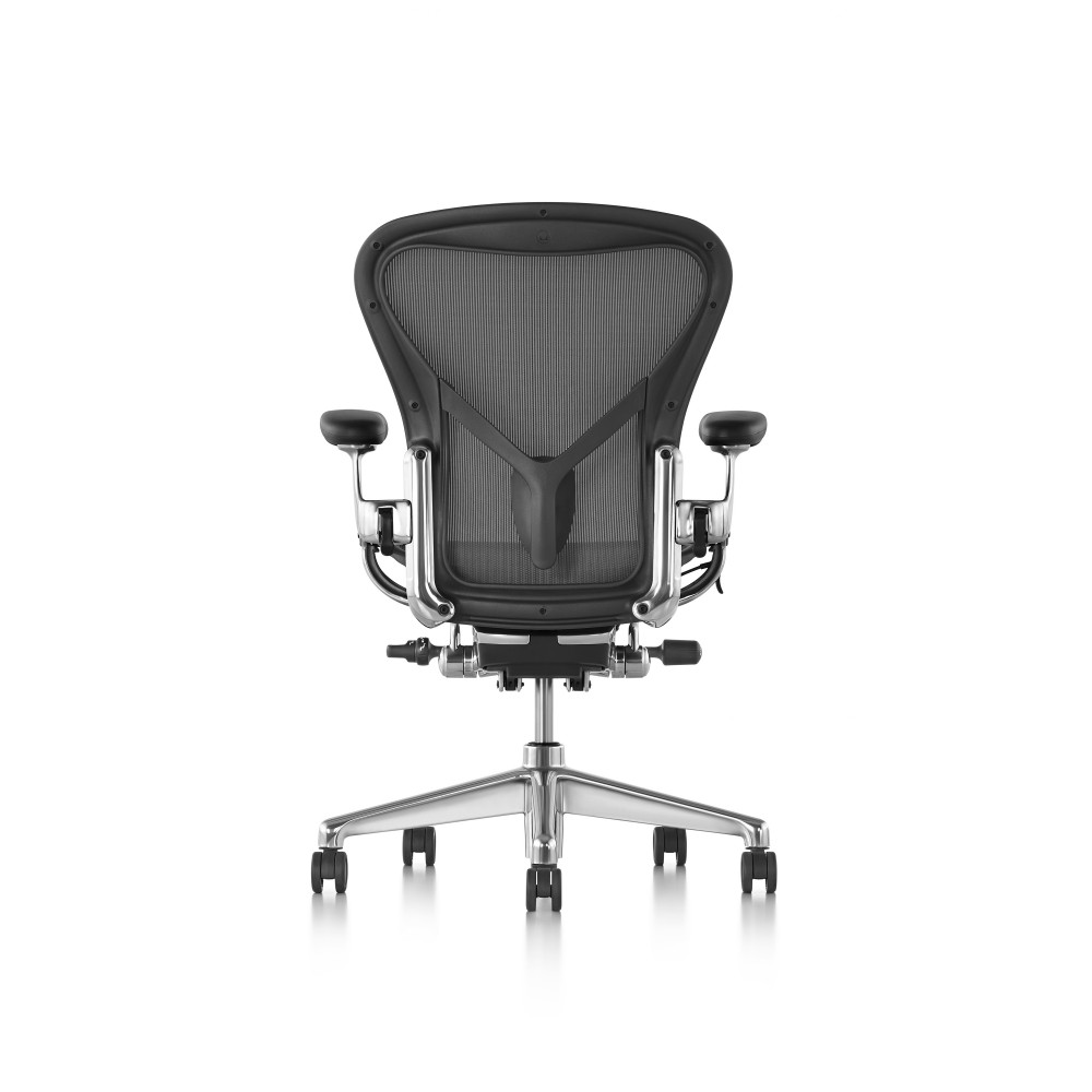 2025 Aeron Remastered - Silla de oficina tamaño B, cromo