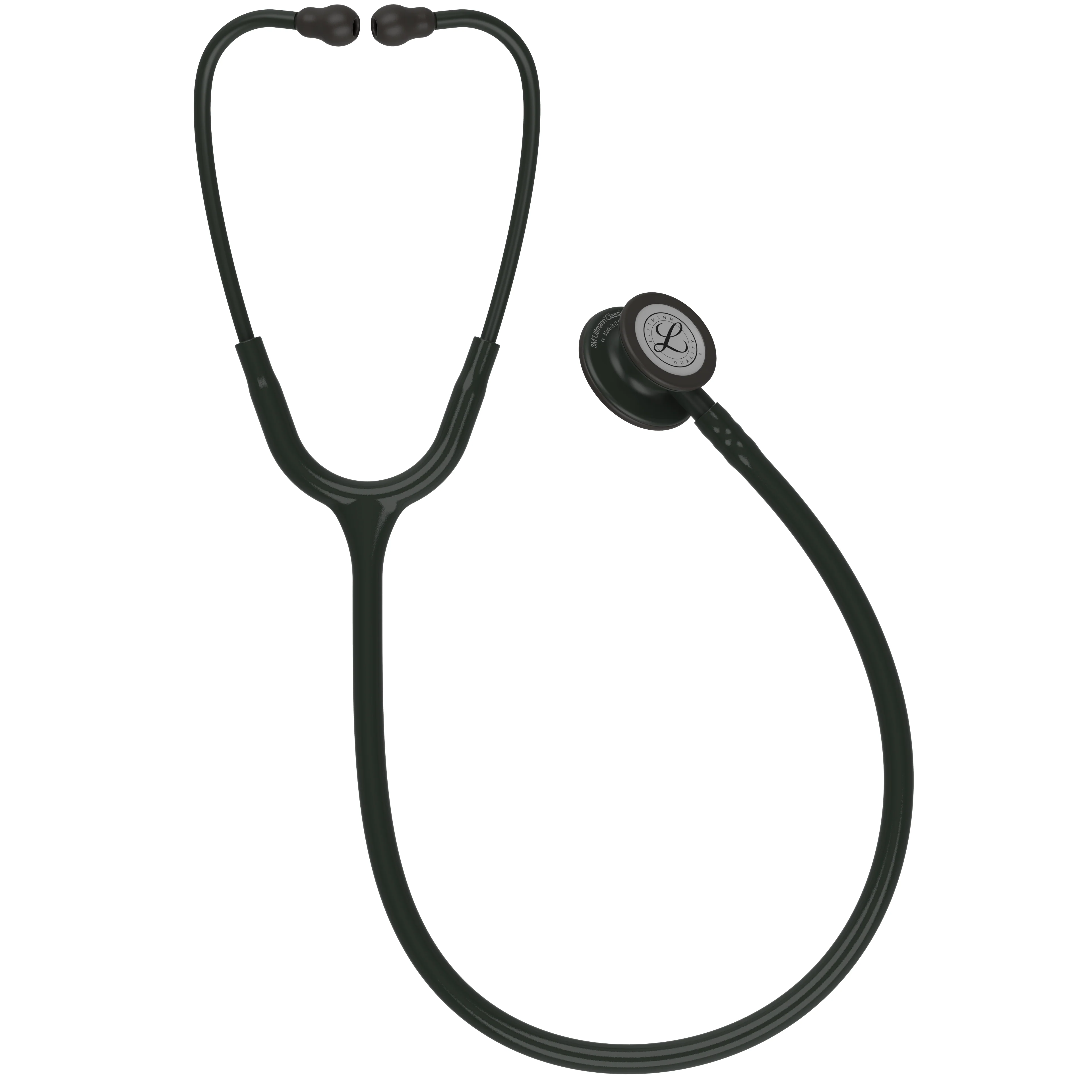 2025 Estetoscopio de Monitoreo Littmann Classic III: Todo Negro 5803 - Grabado adicional