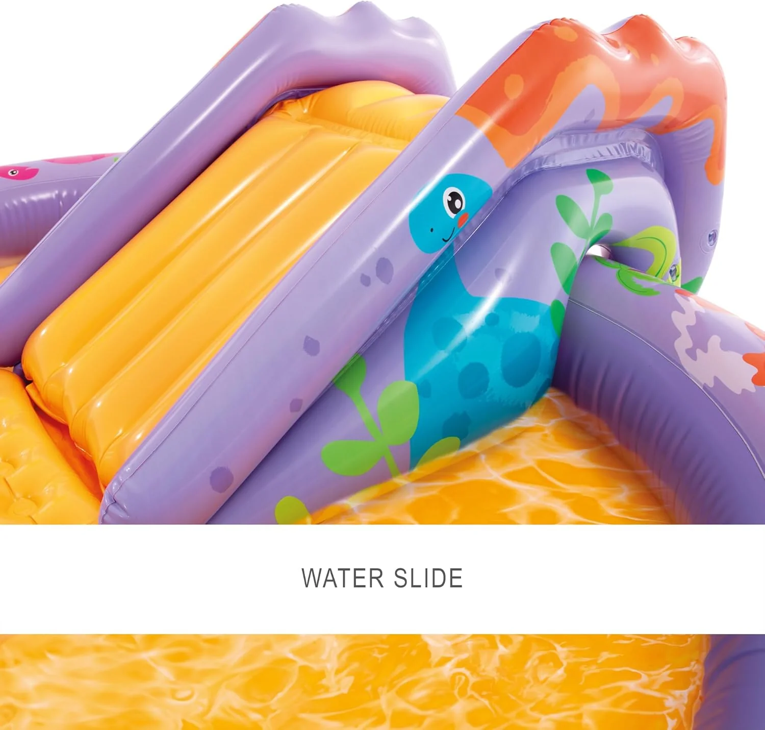 Intex Área de Juego Inflable Jungle Adventure – Piscina con Tobogán y Juegos de Agua para Niños