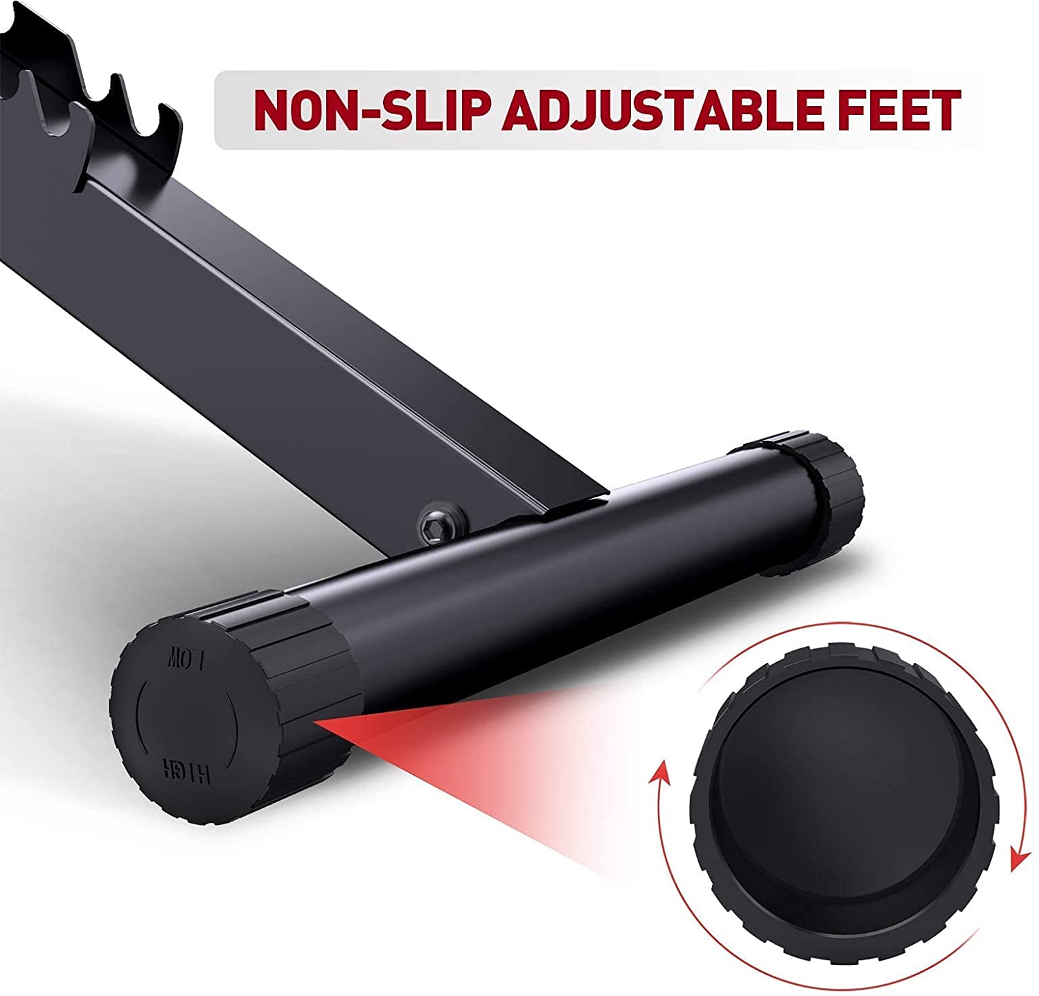 2025 Banca de Pesas Ajustable PASYOU para Ejercicio de Cuerpo Completo, Multiusos