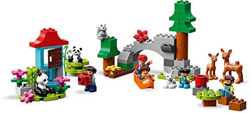 LEGO DUPLO Ciudad Animales del Mundo 10907, Set Exclusivo de Bloques de Construcción (121 Piezas)