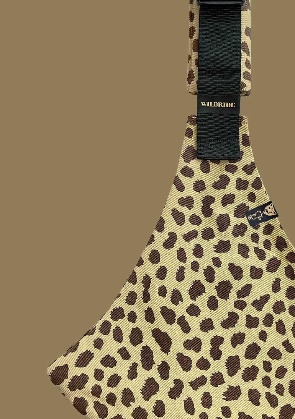 2025 Portabebés ergonómico WILDRIDE con estampado de leopardo – cómodo, práctico y estilizado para niños de 9 meses a 4 años