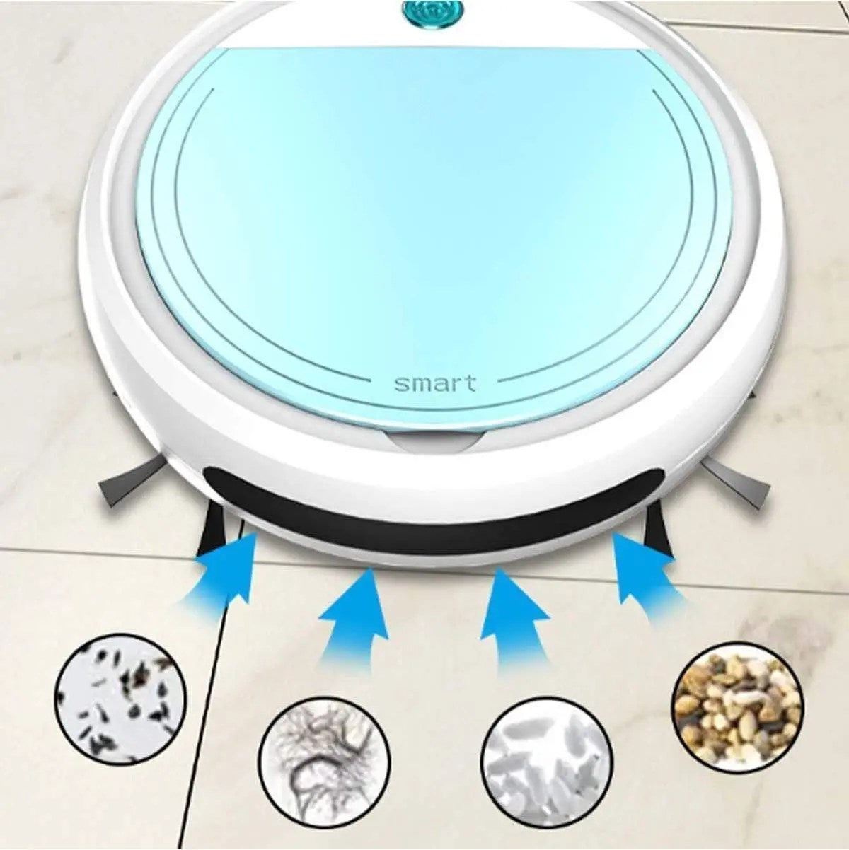 2025 Robot Aspiradora y Limpiadora Automática Inalámbrica Intelli-Kleen