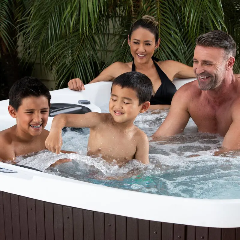 Lifesmart Spas Leganza Spa Rectangular con Ozono para 6 Personas y 90 Chorros