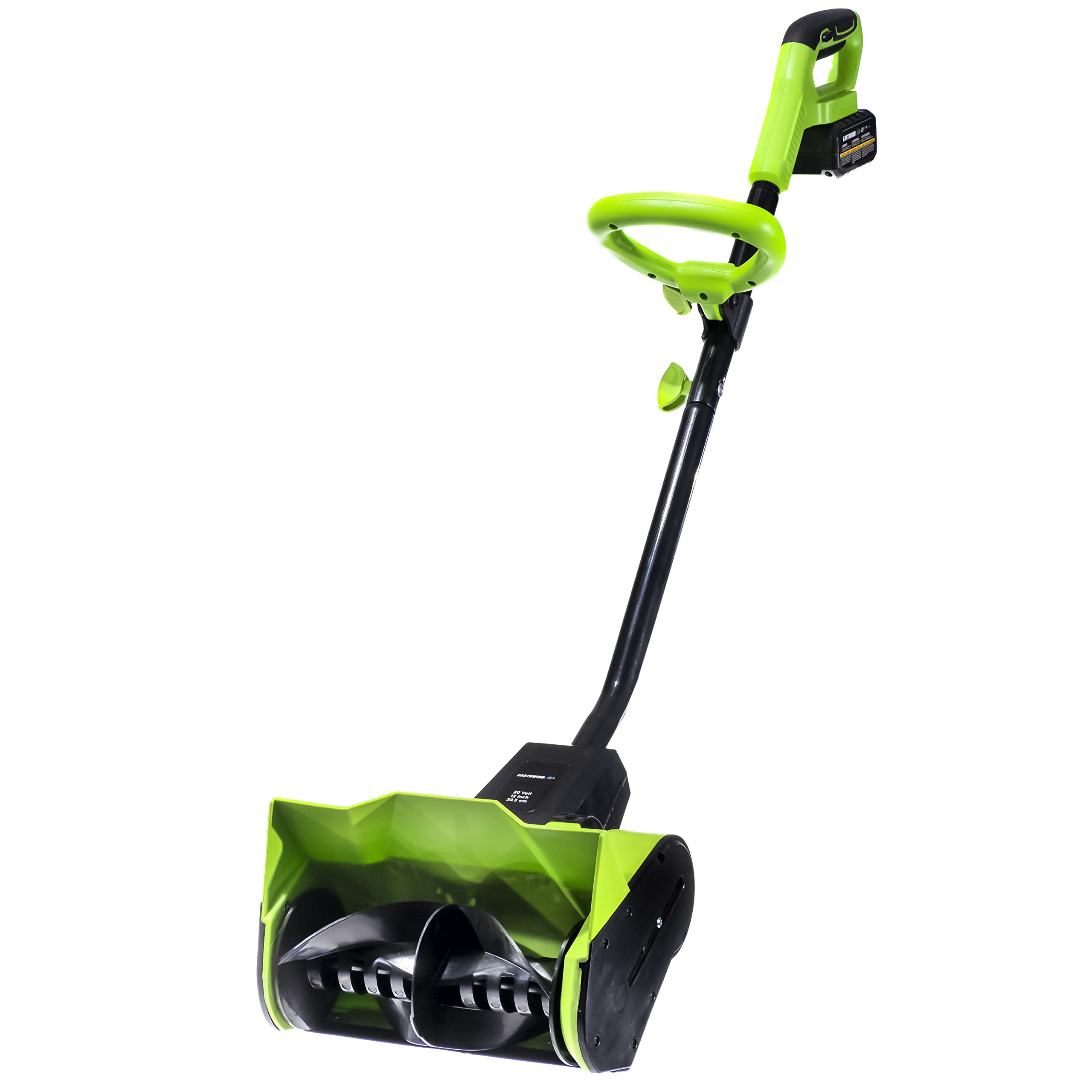 Earthwise Power Tools by ALM Sopladora Eléctrica Inalámbrica para Nieve de 20 Voltios y 12 Pulgadas