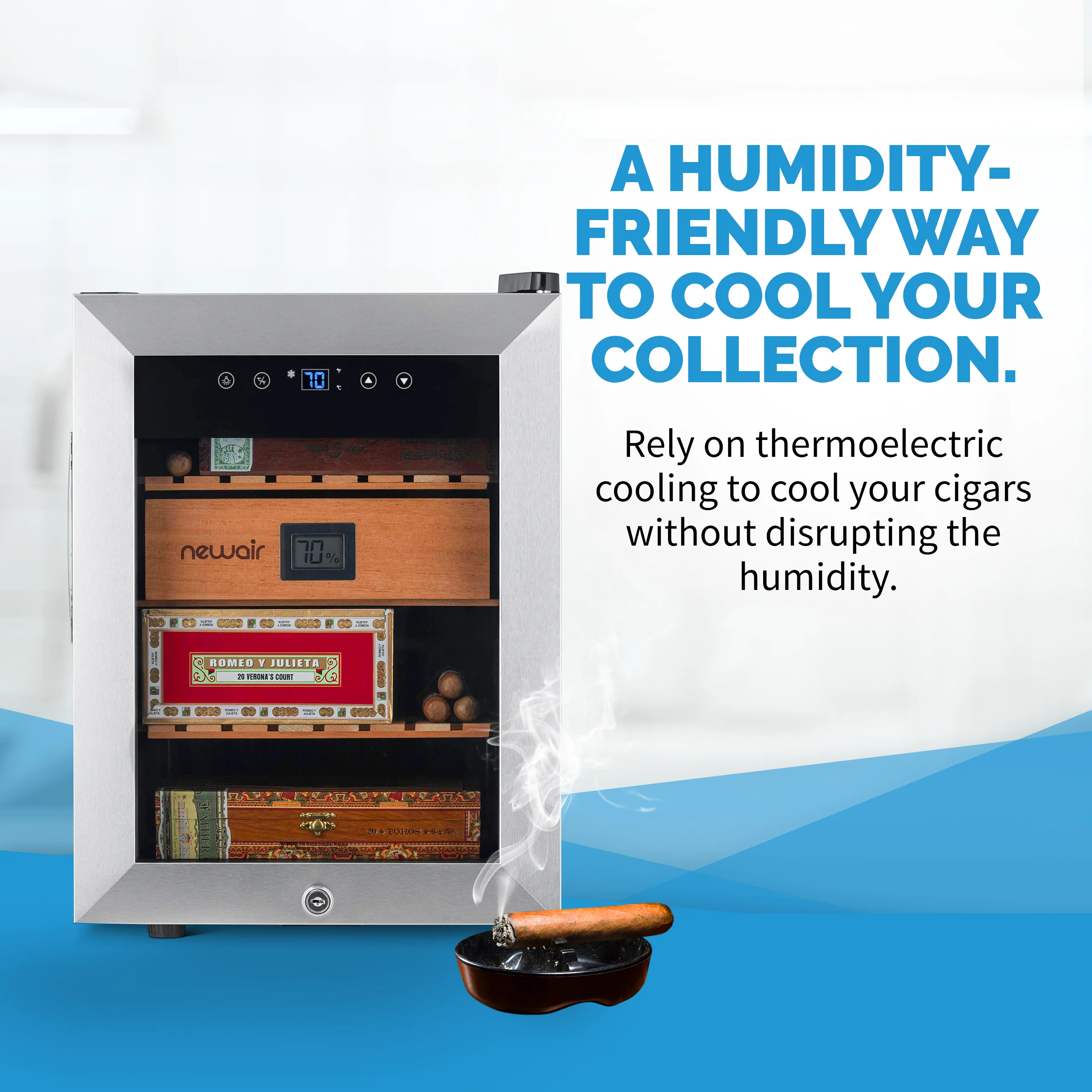 2025 Humidificador Eléctrico para Puros Newair