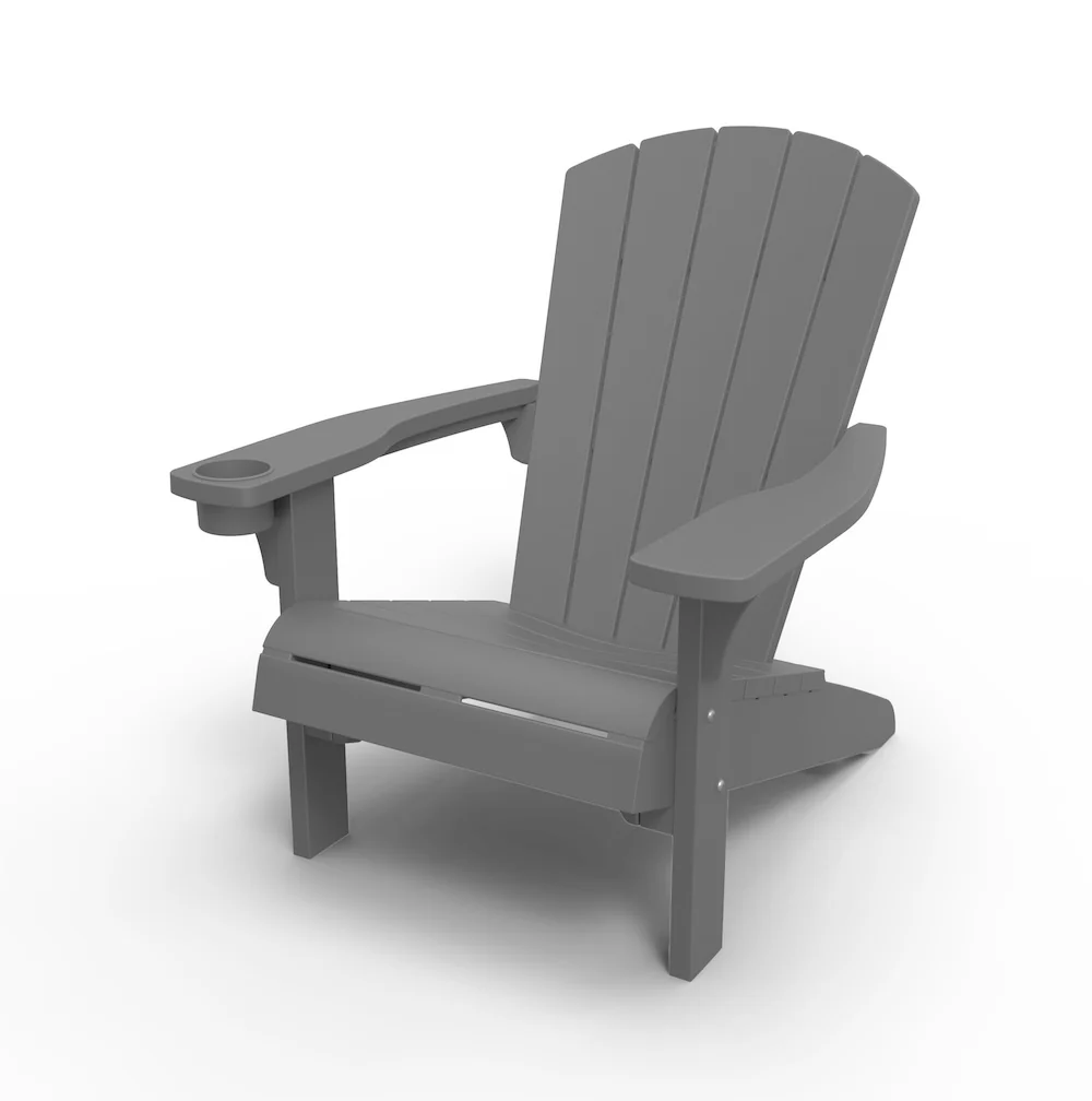 2025 PREVENTA: SEPTIEMBRE – Silla Adirondack Keter Alpine – Gris