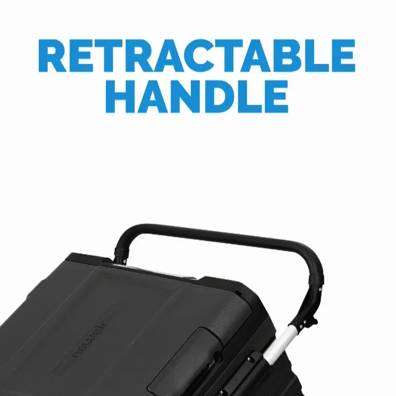 2025 Nevera eléctrica portátil de camping Newair®, 80 cuartos, 12 V/24 V CC