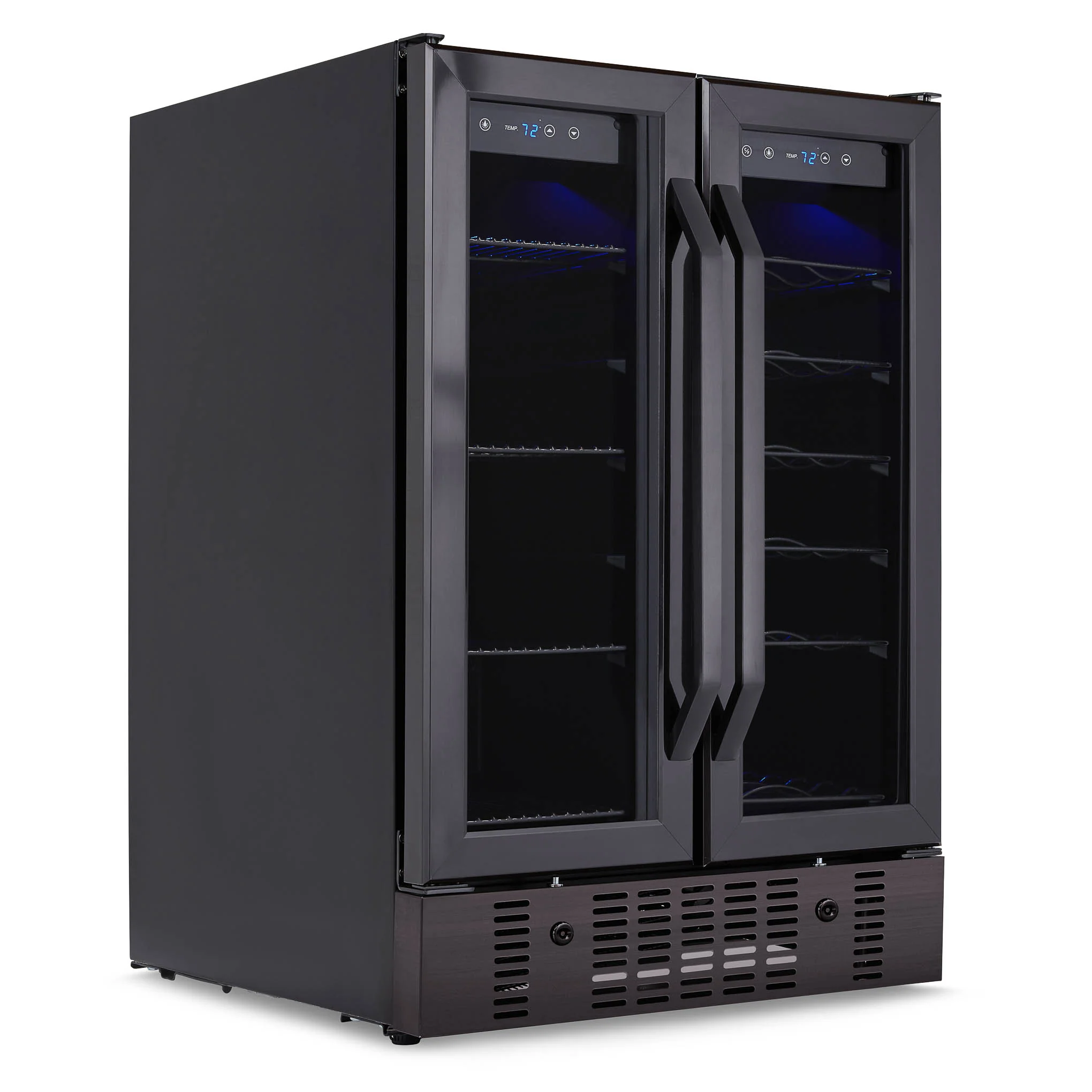 2025 Newair® Refrigerador Empotrable de Doble Zona – 60 Latas y 18 Botellas – 24