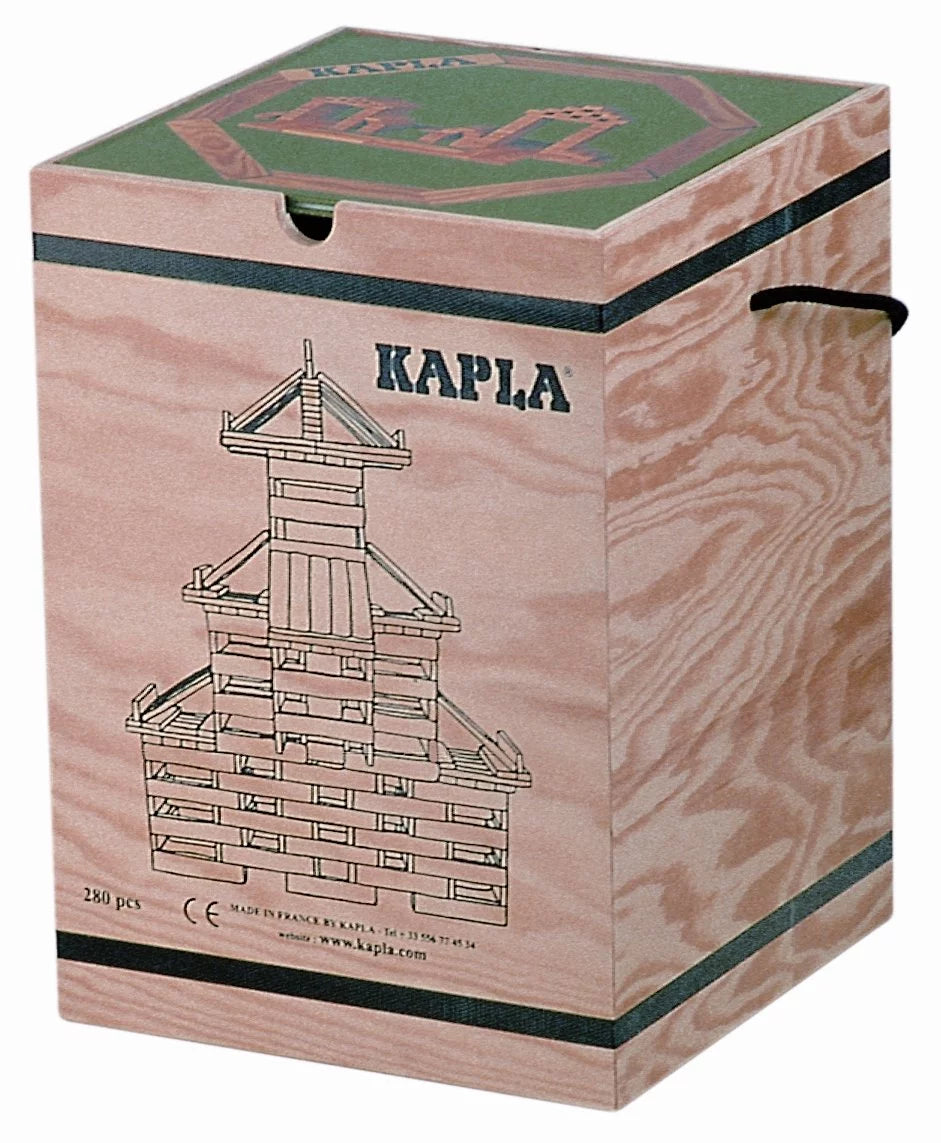 Set de Bloques KAPLA de 280 Piezas con Libro Avanzado de Animales y Arquitectura