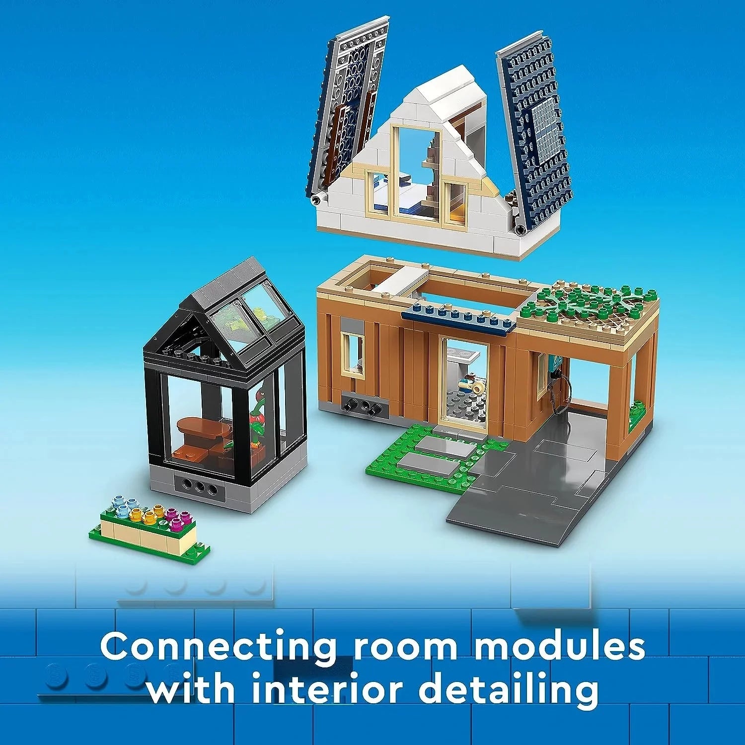 LEGO City Casa Familiar y Coche Eléctrico 60398