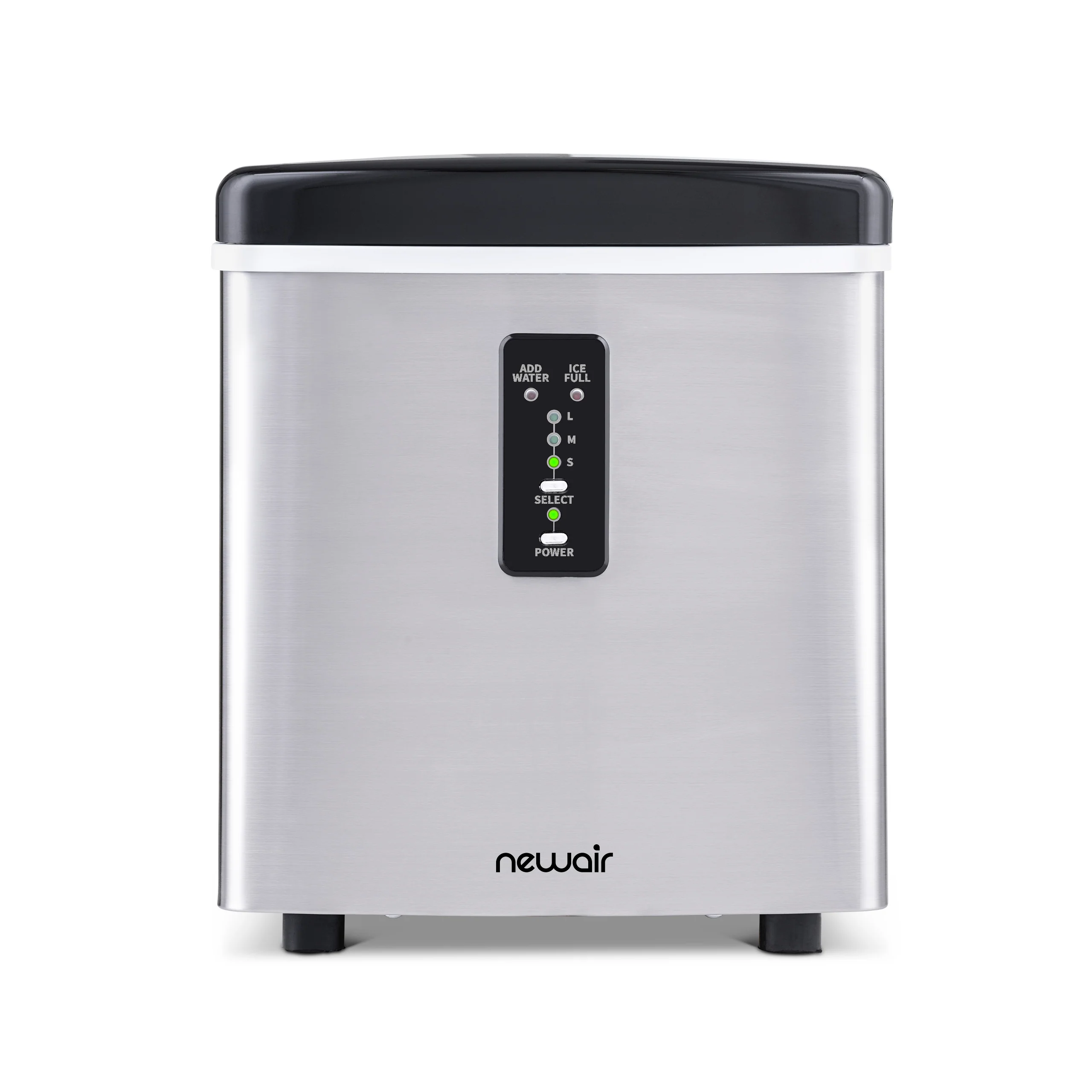 2025 Máquina de Hielo de Encimera Newair® – Cubos de Hielo en Forma de Bala