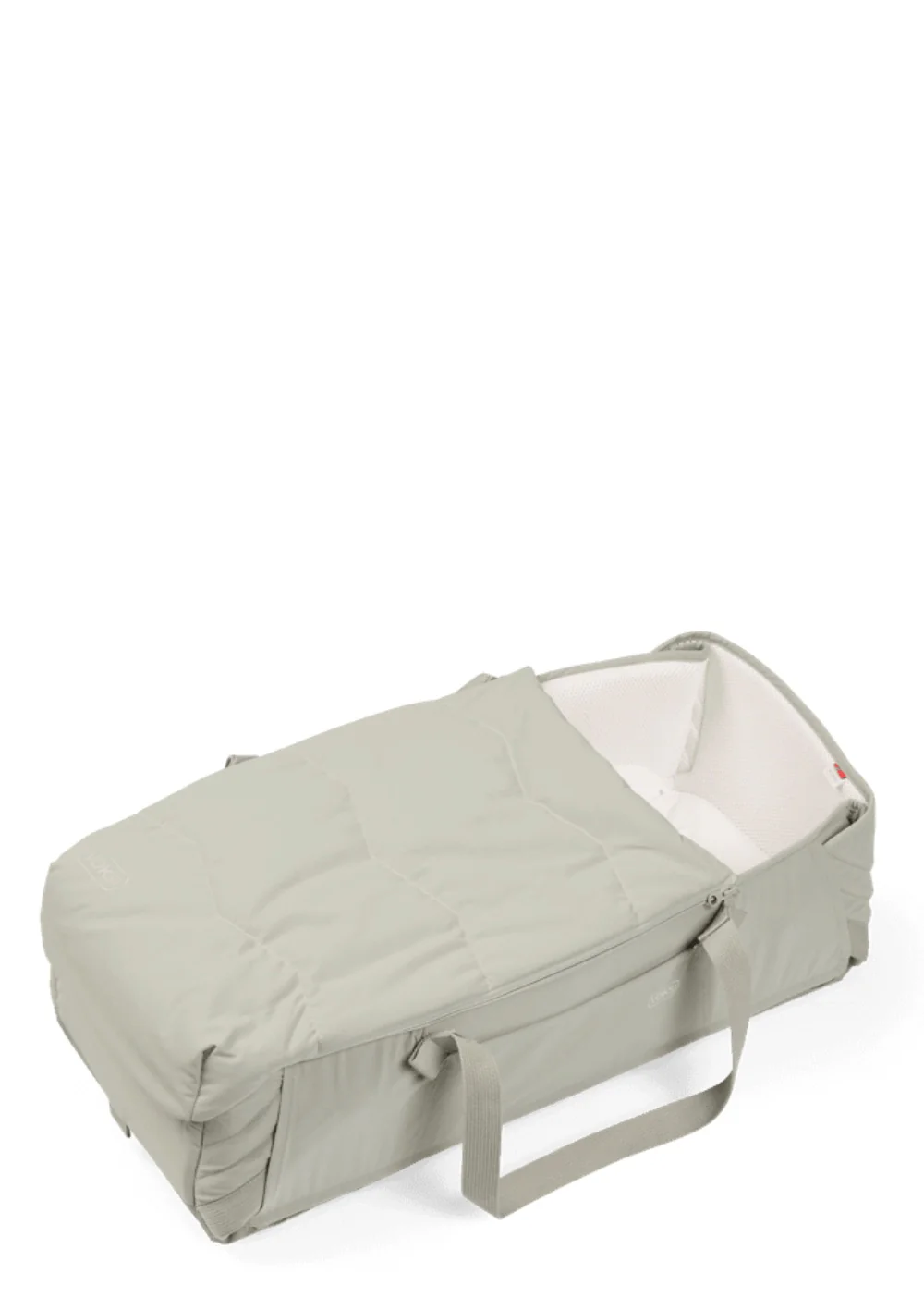 2025 Bolso portabebé «Carry Me» Misty Green Cream