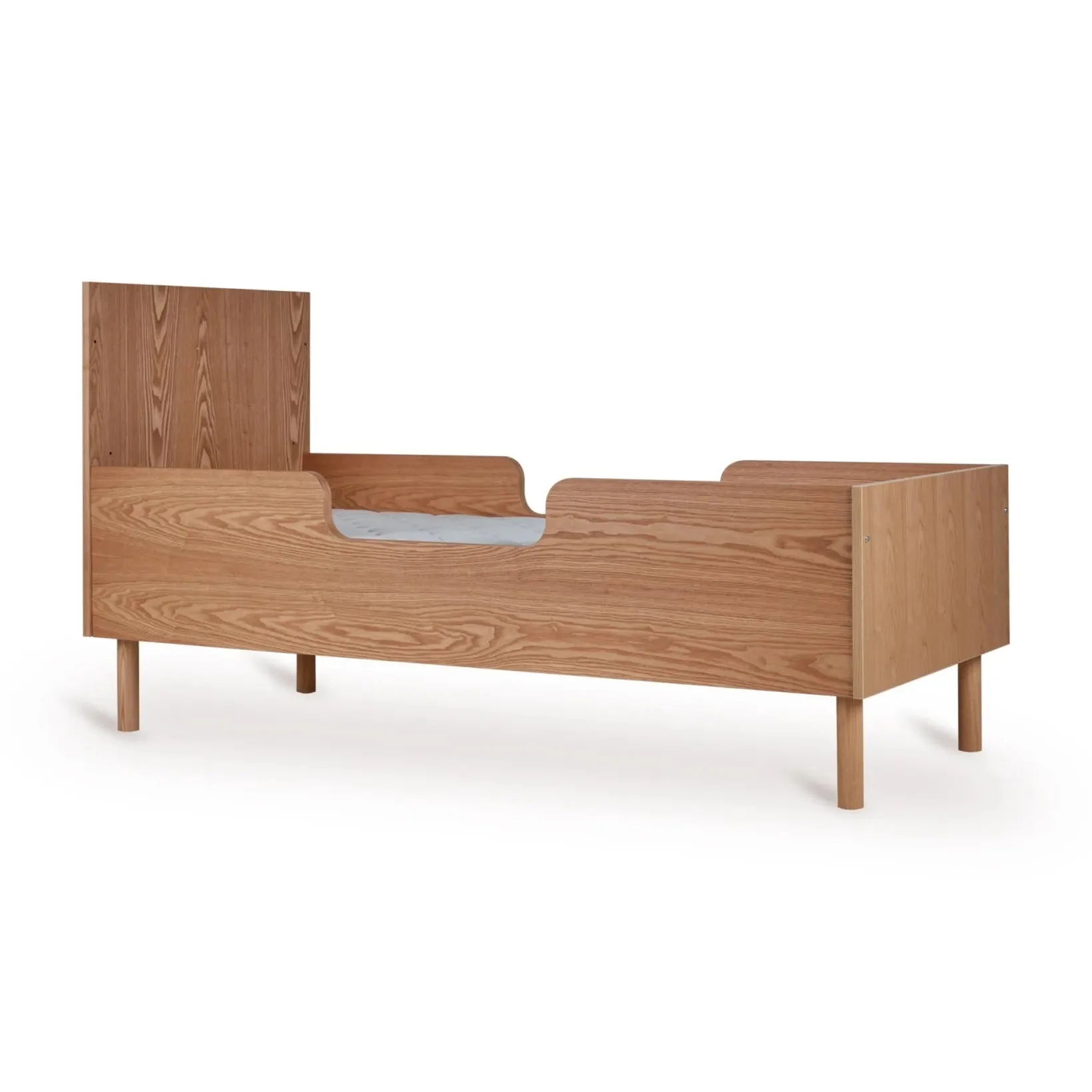 2025 Kit Junior Quax Hai No Ki – Extensión de somier para cuna 140x70 cm | Transformación en cama junior 170x70 cm | Fresno certificado FSC y MDF | Color natural