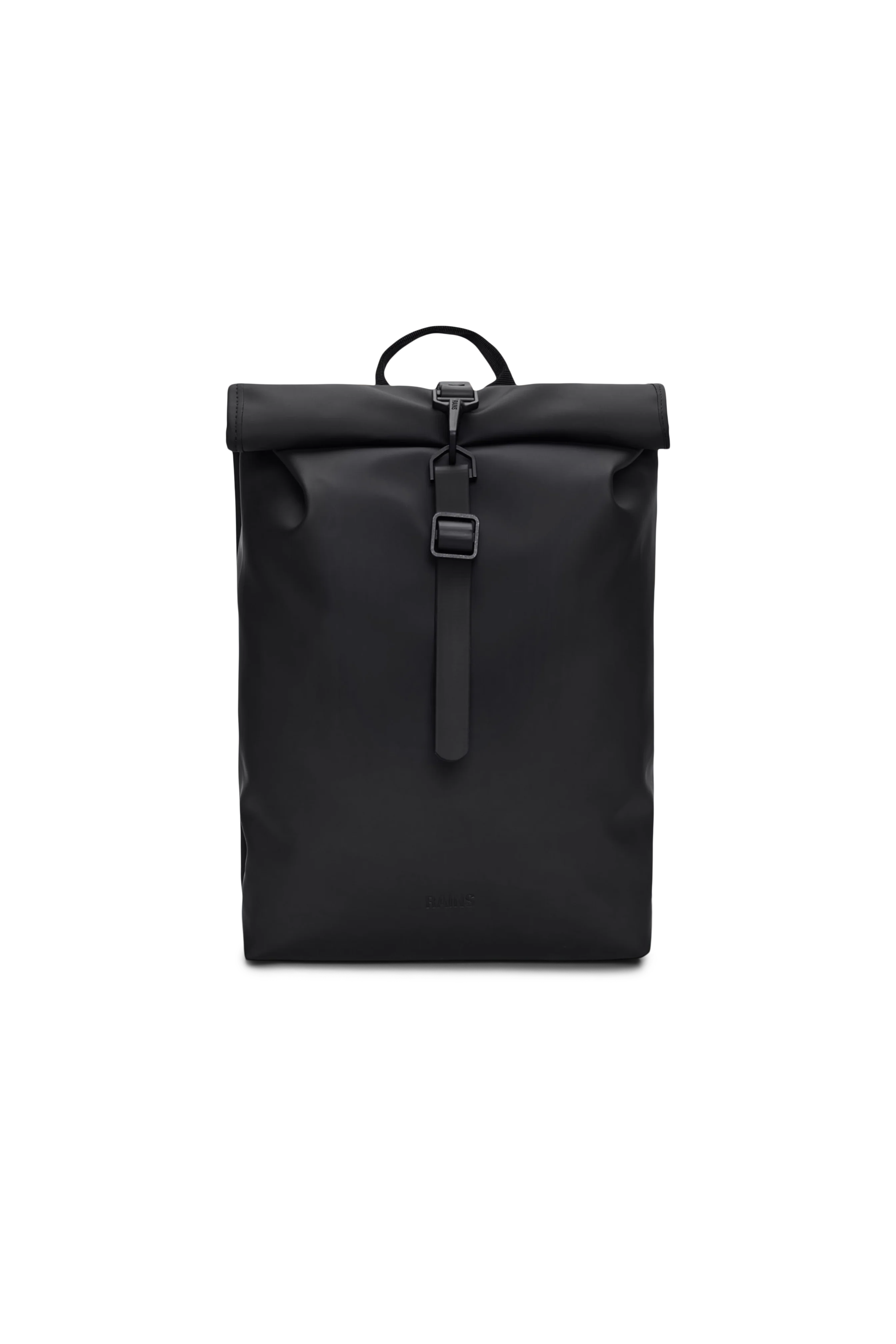 2025 Rolltop Rucksack Mini – Mochila Urbana Compacta e Impermeable con Cierre de Mosquetón – Tejido PU – Ideal para Desplazamientos Diarios