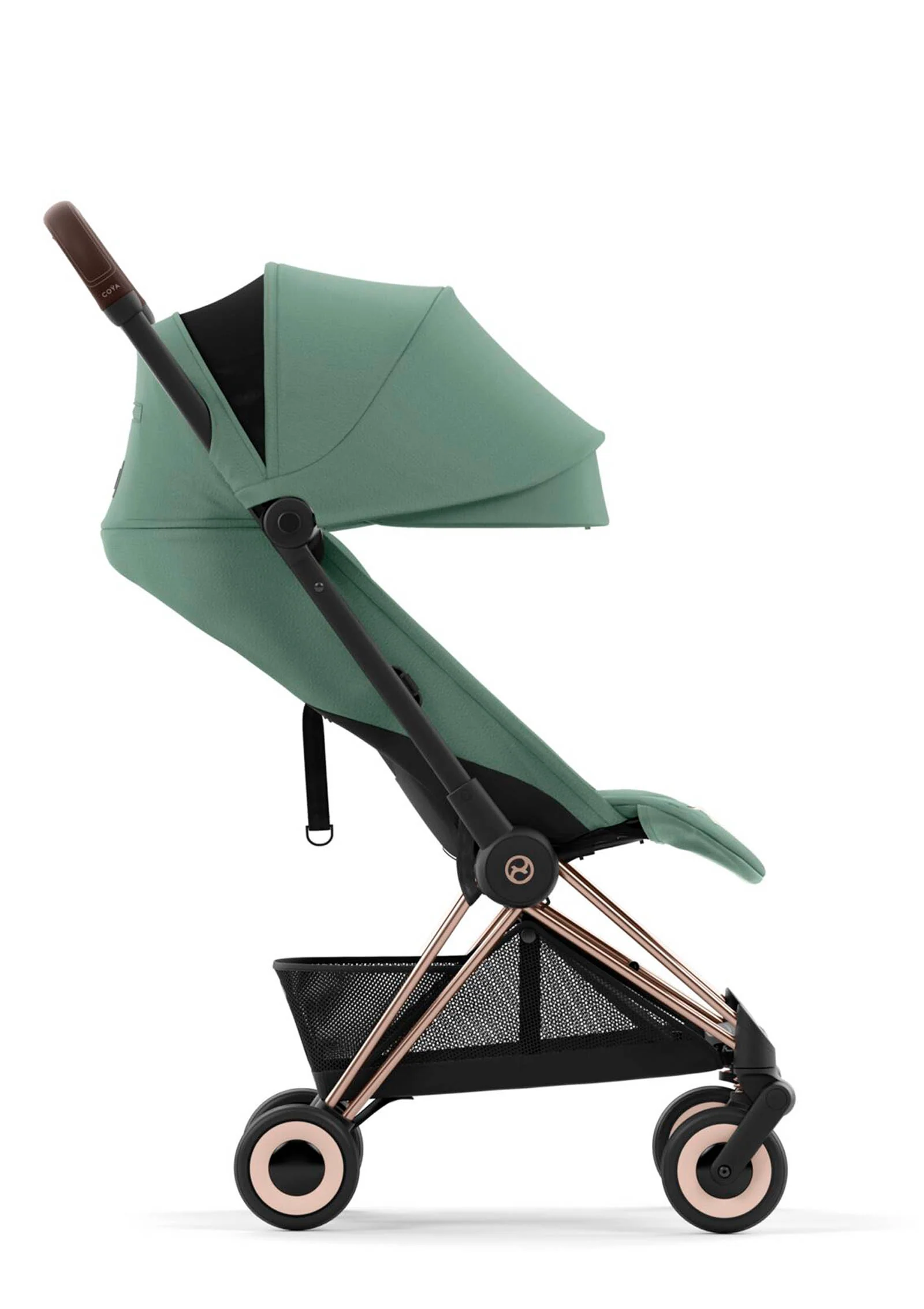 2025 COŸA Buggy Verde Hoja – Cochecito ligero y maniobrable para tus desplazamientos