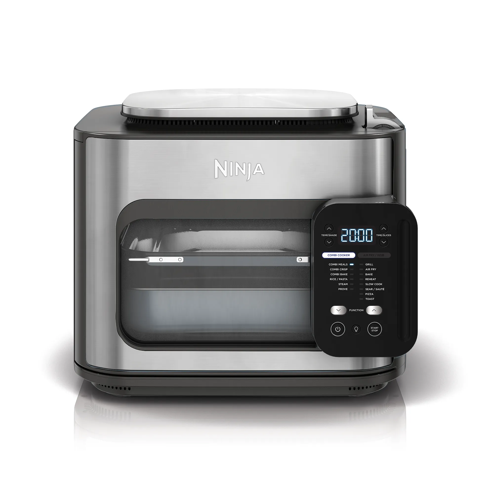 2025 Descubre el Ninja Combi™ 14 en 1 – el único multicooker todo en uno, horno, freidora de aire caliente y mucho más, que prepara en solo 15 minutos comidas completas perfectas para toda la familia.