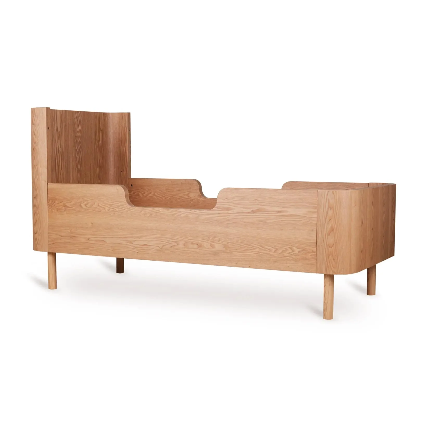 2025 Kit junior Quax Hai No Ki – Extensión para cama junior 170 x 70 cm | Extensión para cama 140 x 70 cm | Fresno certificado FSC y MDF | Incluye extensión de somier de lamas, sin colchón