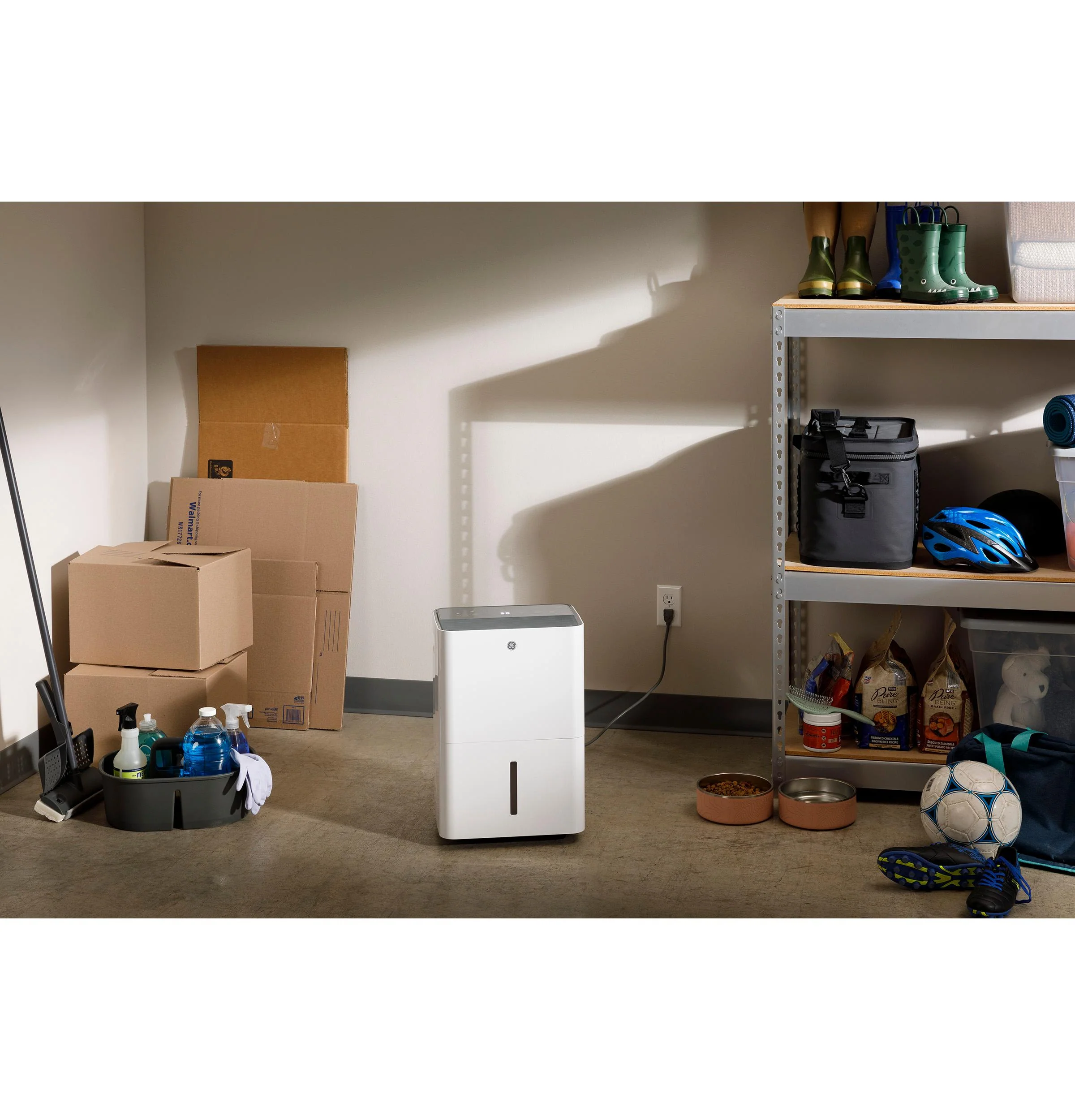2025 Deshumidificador Portátil GE Energy Star® de 35 Pintas con Función Smart Dry para Espacios Muy Húmedos