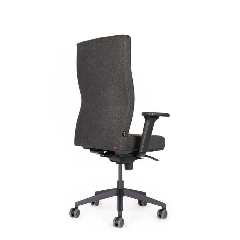 2025 Silla de Oficina Ergonómica lento Genesis | Reposabrazos | Asiento Deslizante | Soporte Lumbar | Tapizado de Lana