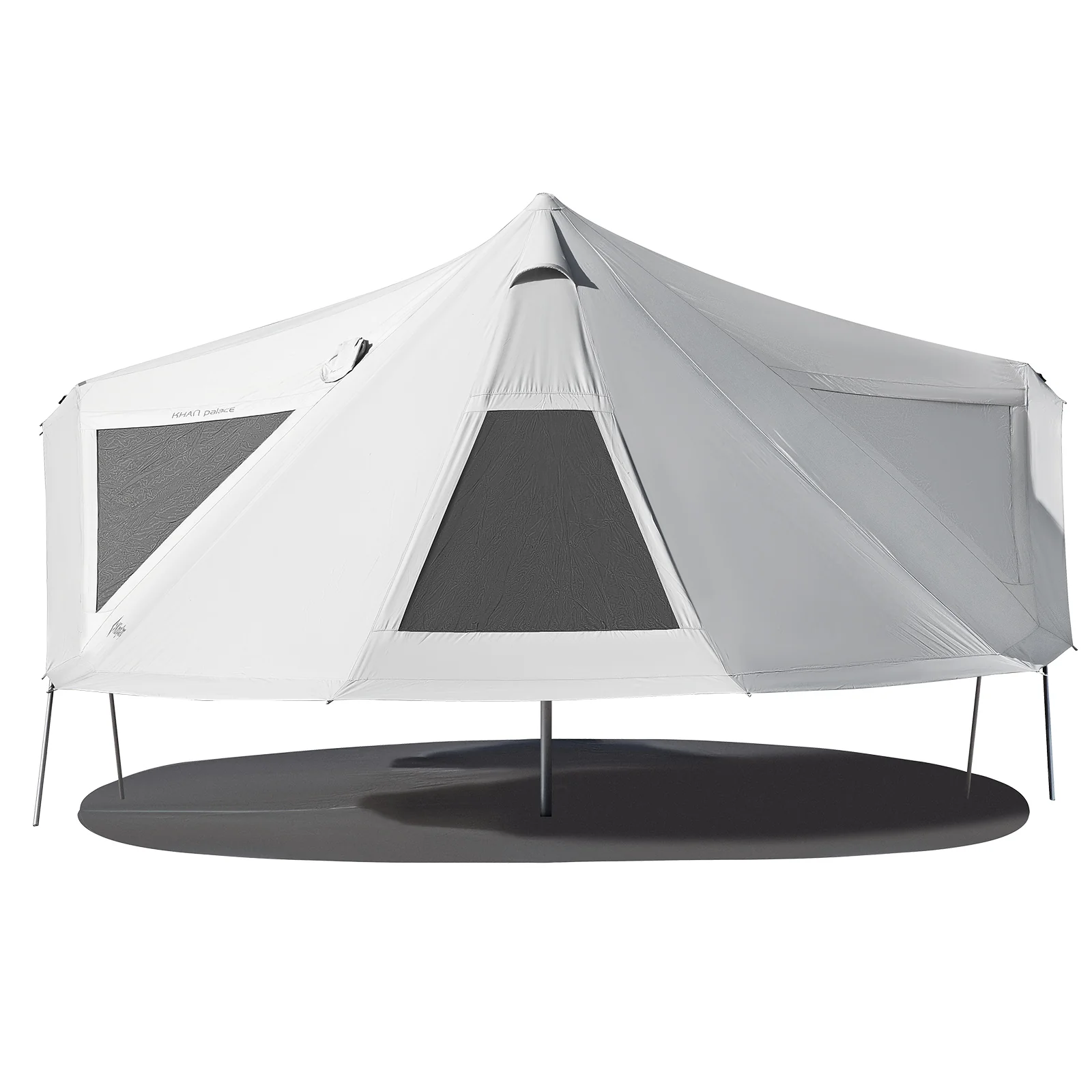 2025 KingCamp Khan Palace – Tienda espaciosa de glamping con ventilación variable, gran altura interior y opción de chimenea para grupos grandes