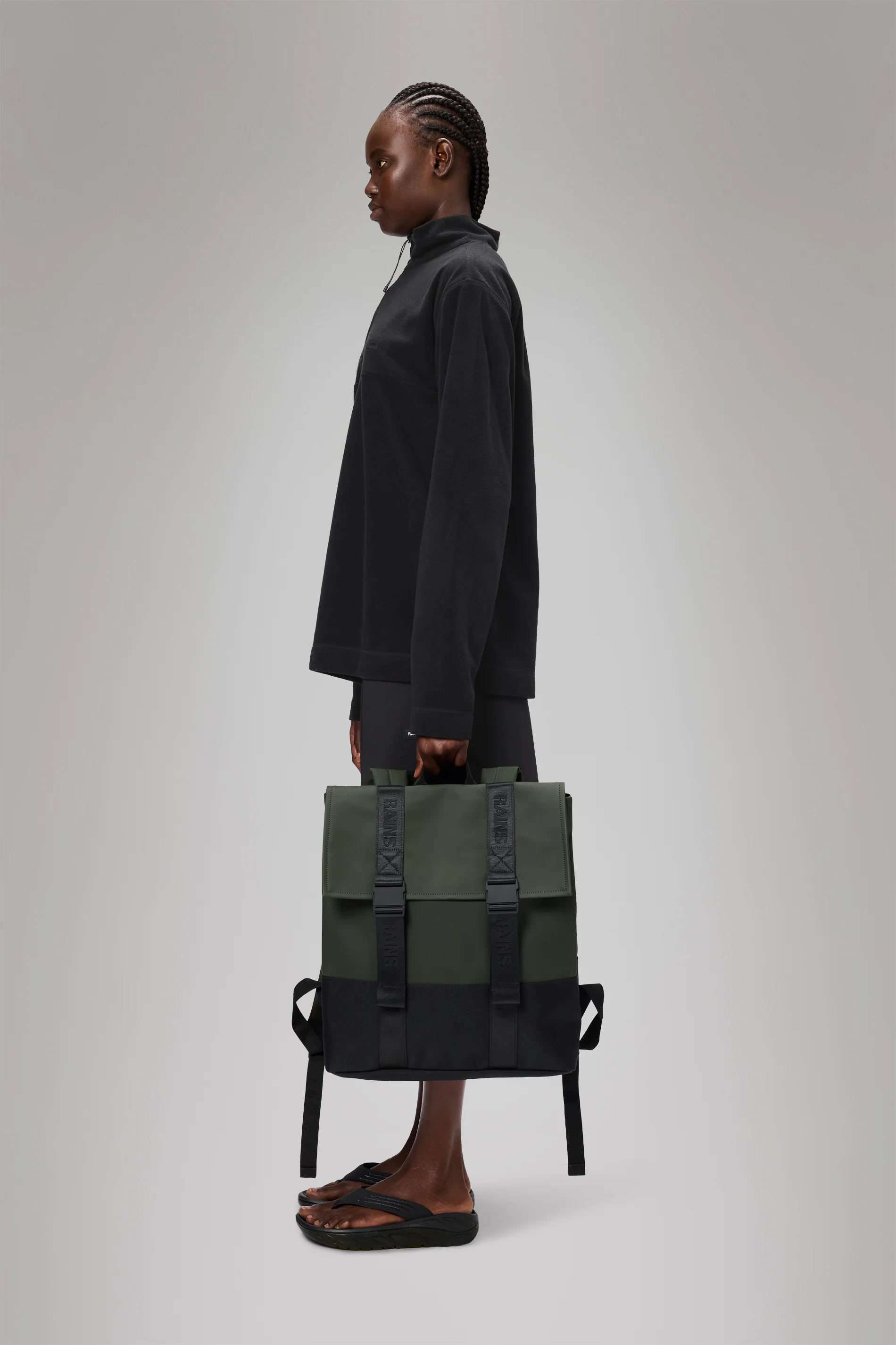 2025 Trail MSN Bag – Mochila Deportiva para Portátil con Estilo de Maletín Escolar – Tejido PU – Para Portátil de hasta 16