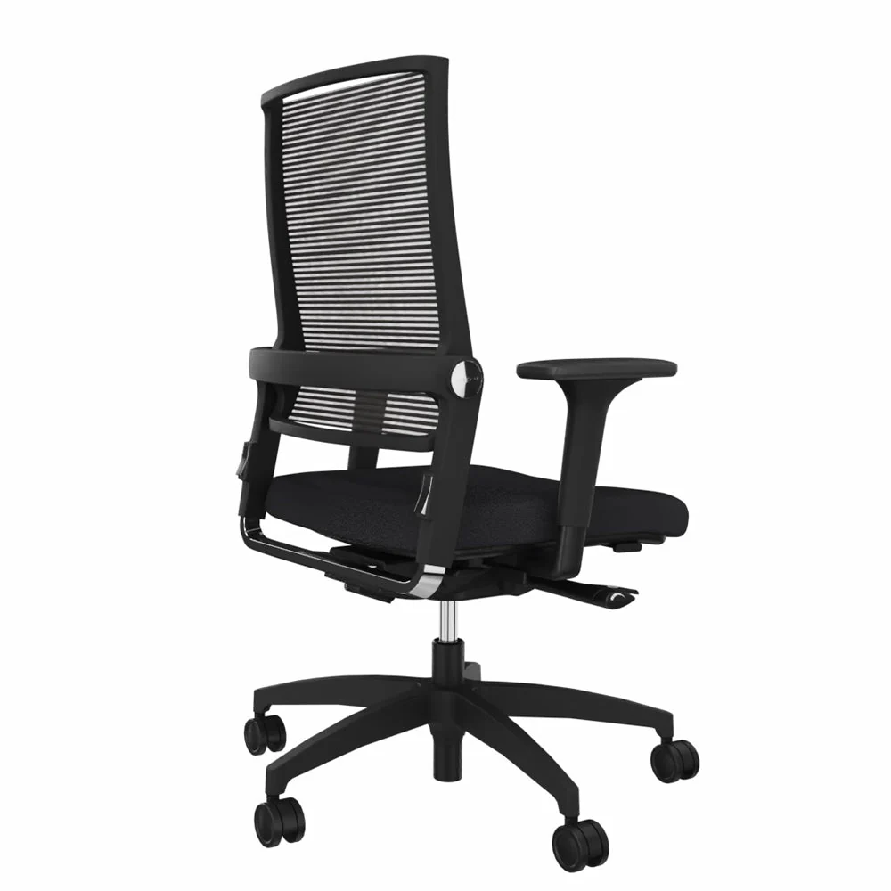 2025 Silla de Oficina Ergonómica Dauphin LORDO FLEX LO 3017_SLP | Respaldo de Malla | Negra