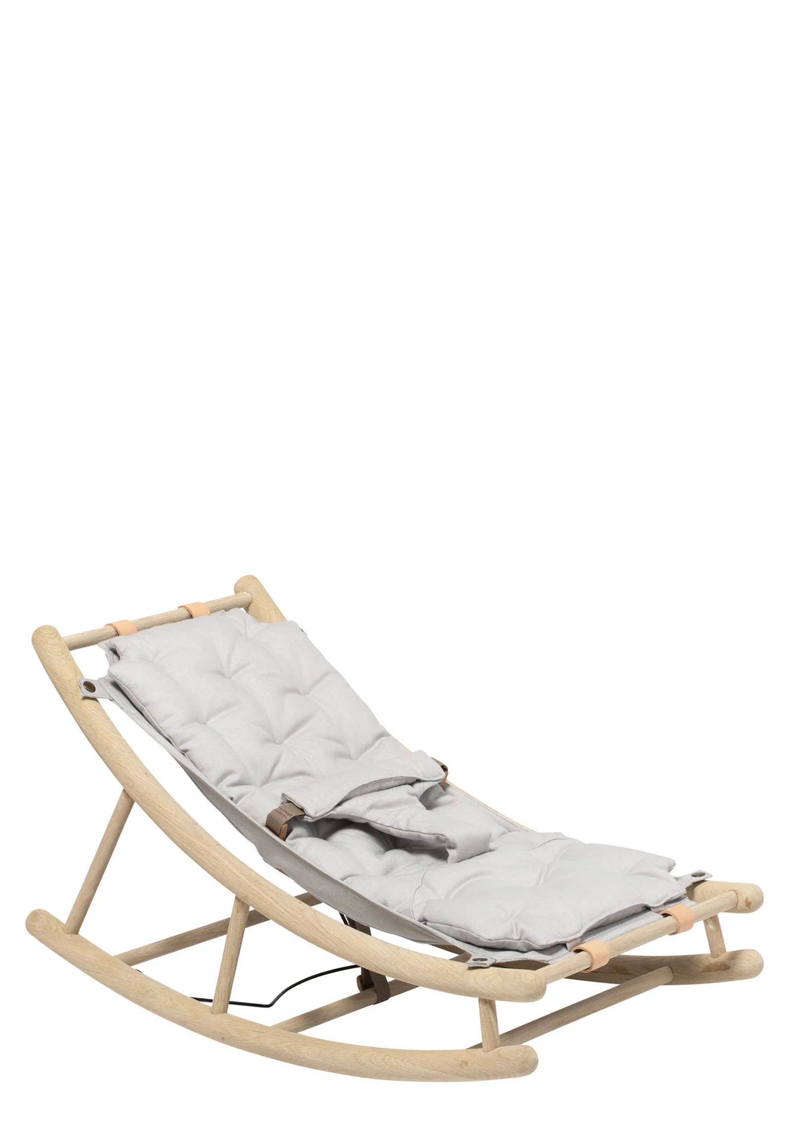 2025 Hamaca para bebé y niño pequeño 'Wood' roble / gris