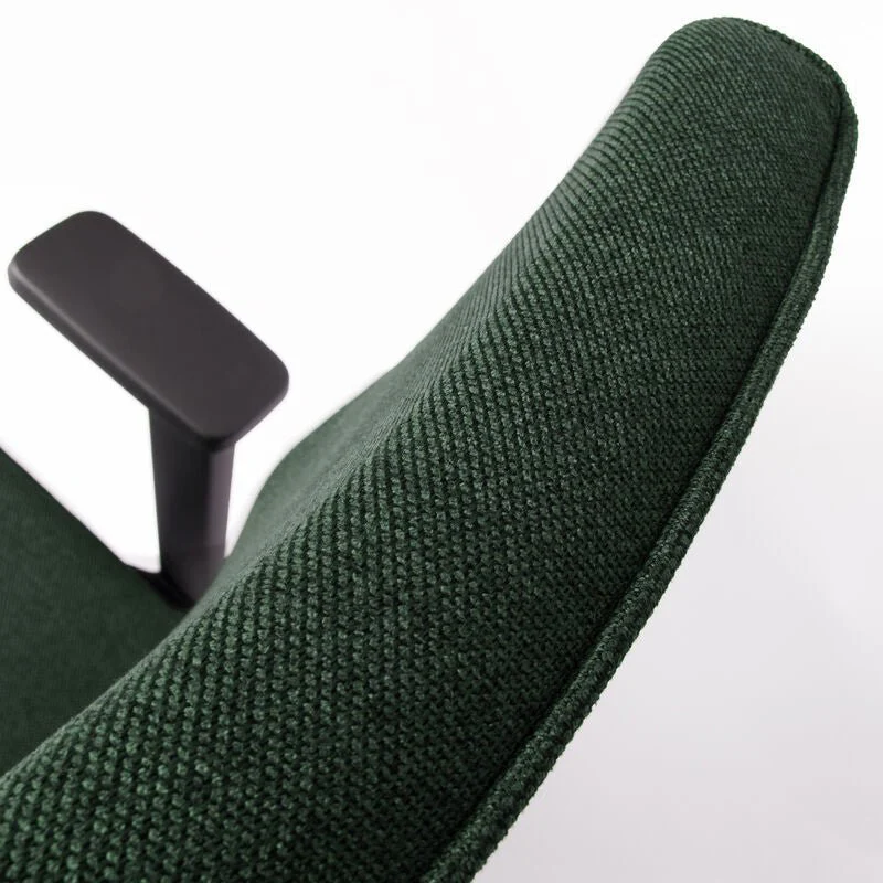 2025 Silla de Oficina Ergonómica lento Genesis | Reposabrazos | Asiento Deslizante | Soporte Lumbar | Tapizado de Lana