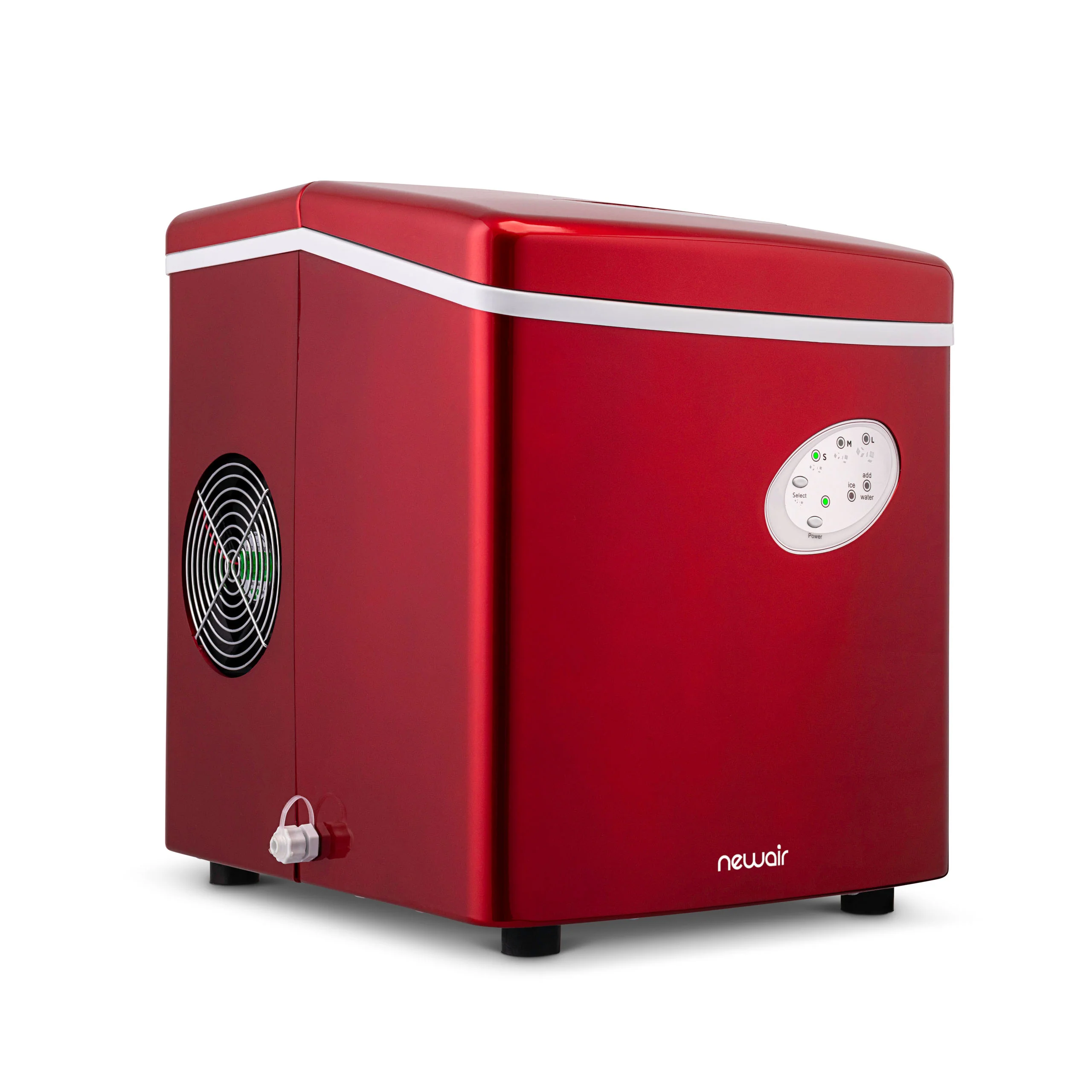 2025 Máquina de Hielo de Encimera Newair® – Cubos de Hielo en Forma de Bala