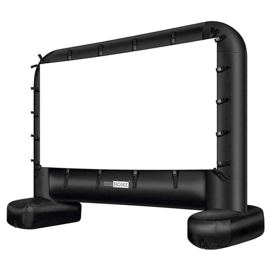 Pantalla de Cine Inflable Mega de 14-17 Pies para Proyección Frontal y Trasera