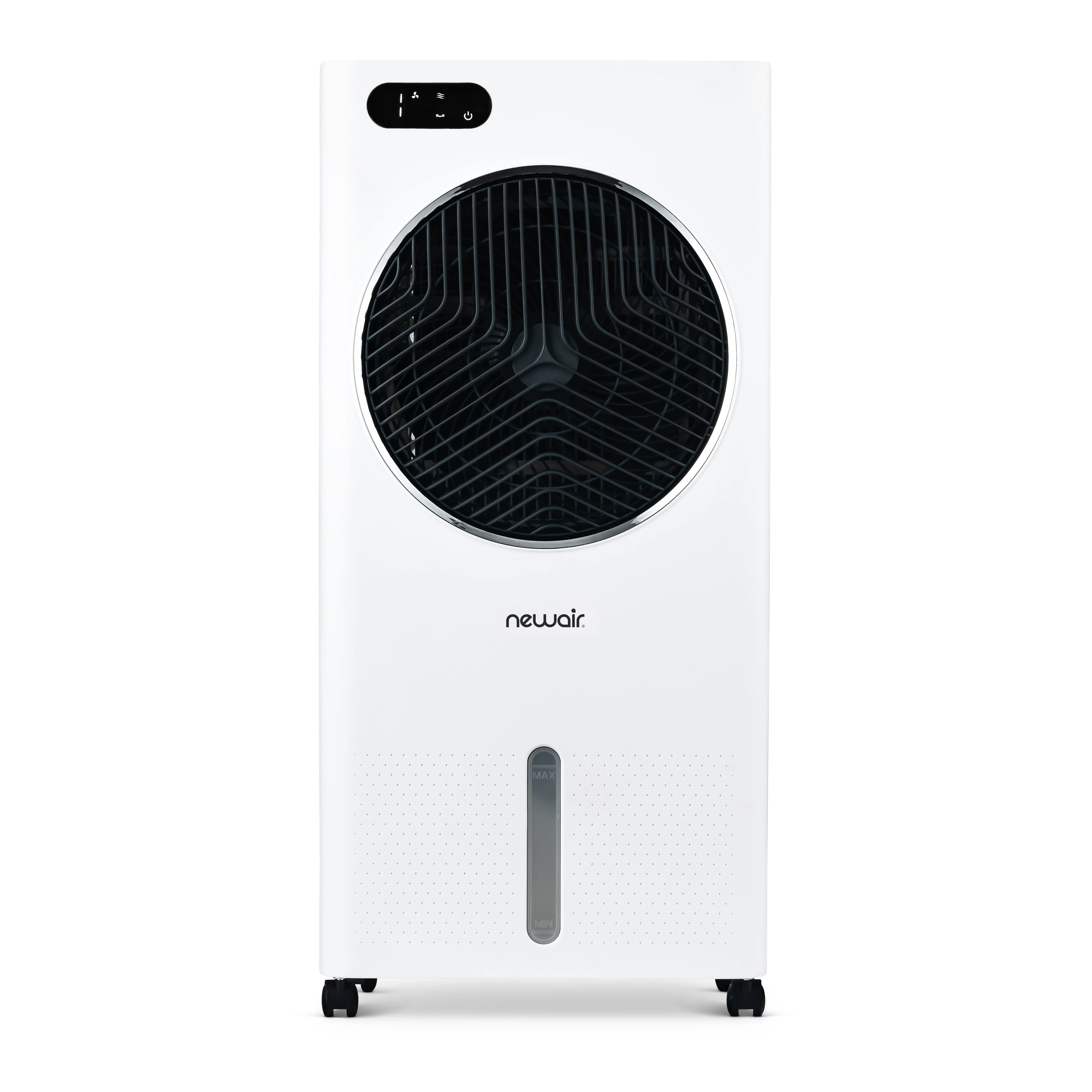 2025 Newair® Enfriador de Aire Evaporativo y Ventilador Portátil 1 600 CFM con Placa de Enfriamiento tipo Panal – Blanco