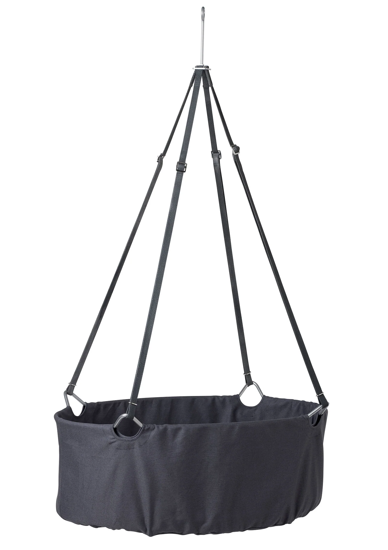 2025 Conjunto cuna 'Classic' con soporte gris/gris