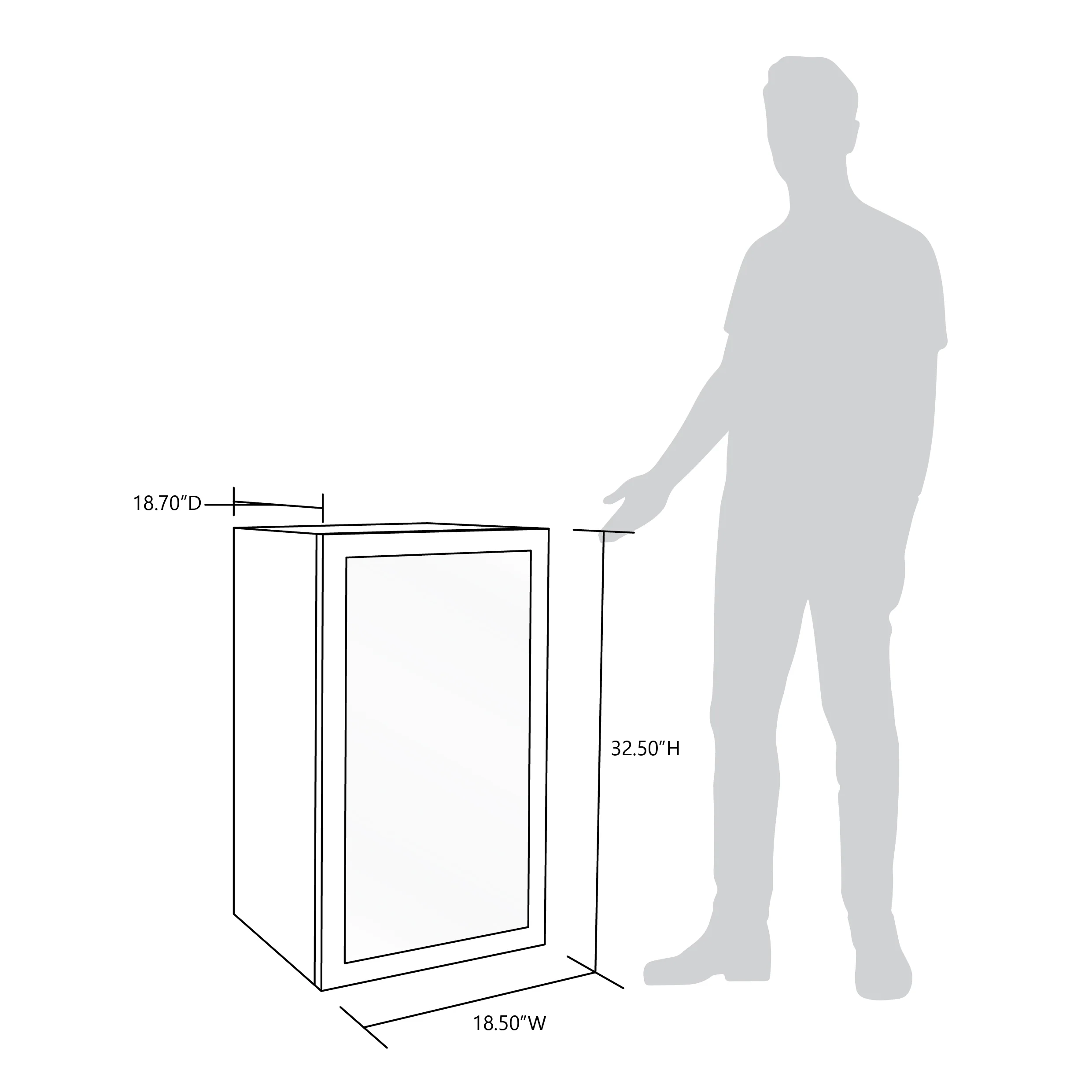 2025 Newair® Refrigerador de Bebidas Independiente