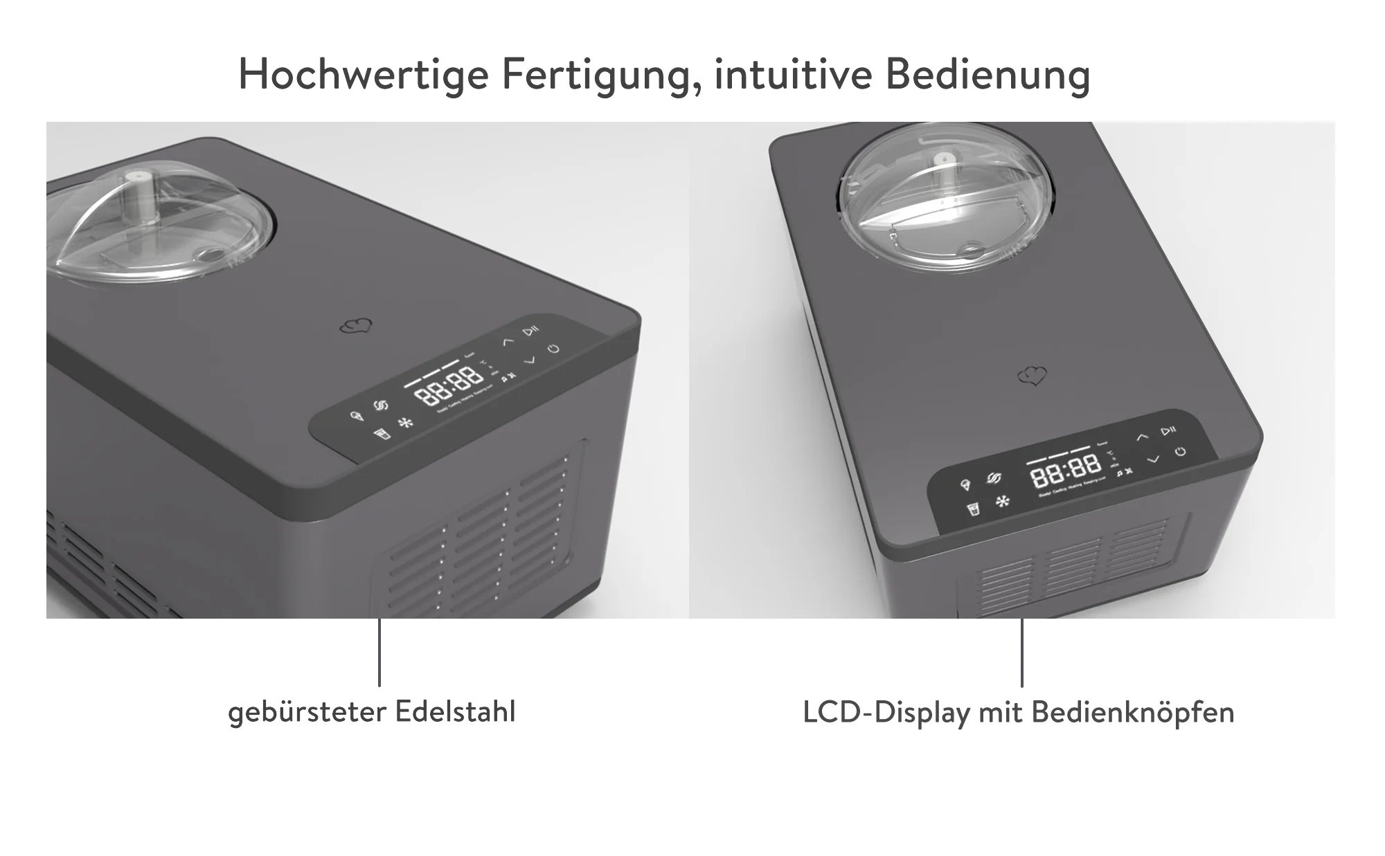 2025 Heladera Elisa 2,0 litros – Negra o Plateada