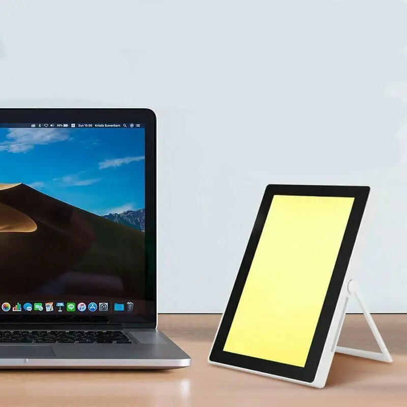 Caja de Lámpara de Terapia de Luz Premium para Trastorno Afectivo Estacional (Lámpara de Luz Solar para la Depresión)