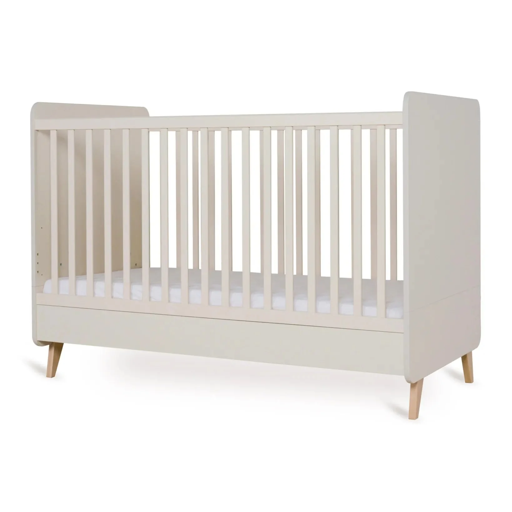 2025 Cuna Loft – Clay 140x70 cm (conversión posible a cama infantil 140x70 cm)