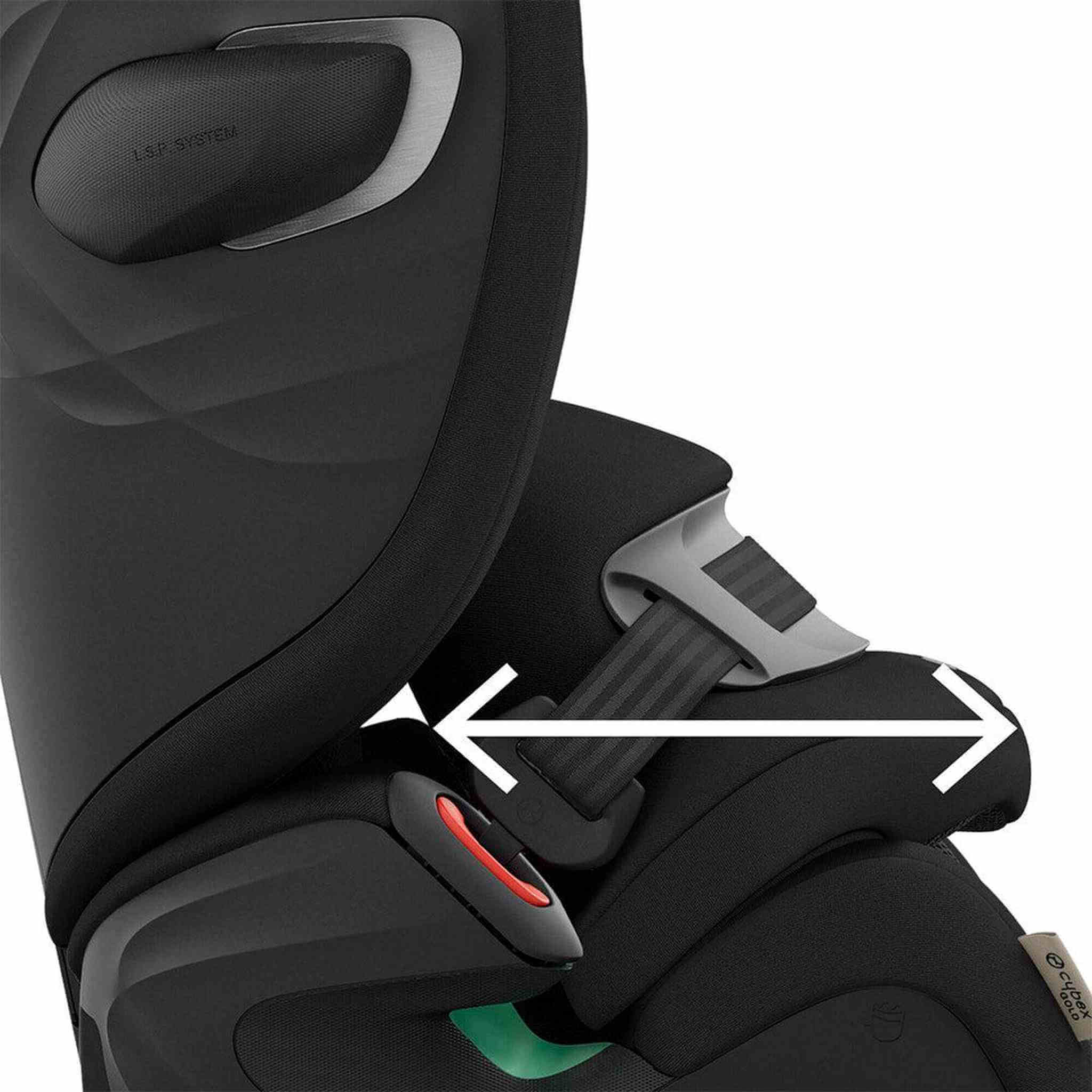 2025 Silla de Coche CYBEX Pallas G i-Size Plus ISOFIX Negro Luna-Negro