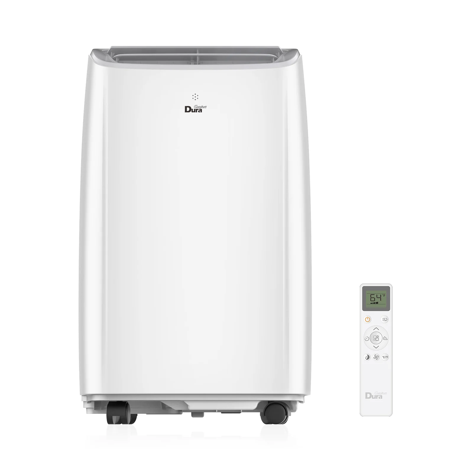 2025 Aire acondicionado portátil DuraComfort 3 en 1 – 8,000 BTU (ASHRAE) / 5,300 BTU (SACC) – Silencioso – Para habitaciones de hasta 200 pies²