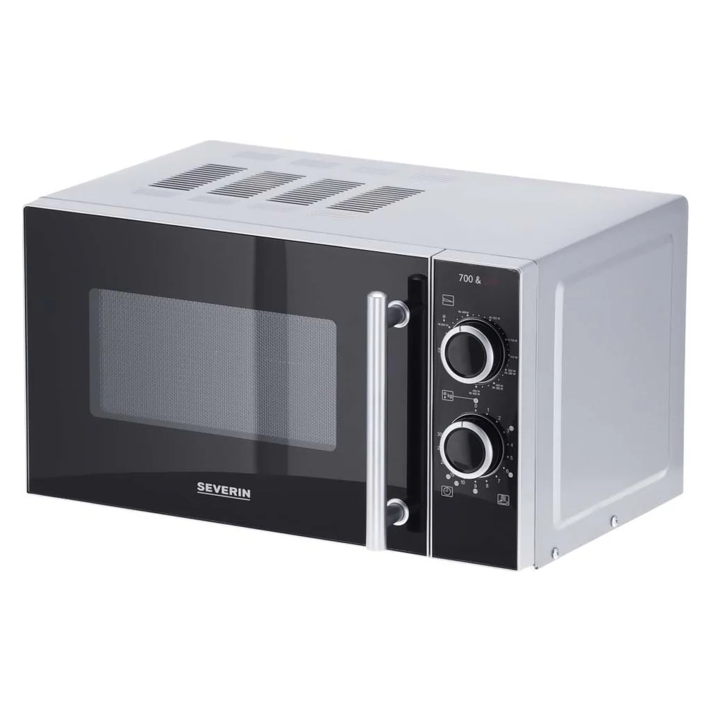 2025 Microondas Severin MW 7771 con grill 700/900 W negro / plata