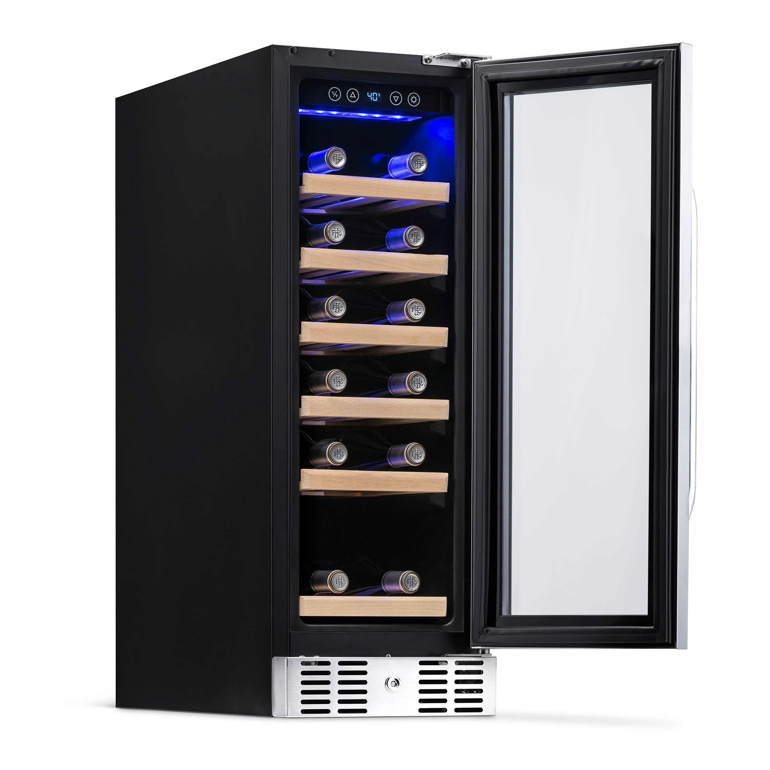 2025 Refrigerador de Vinos Empotrable Newair – Acero Inoxidable