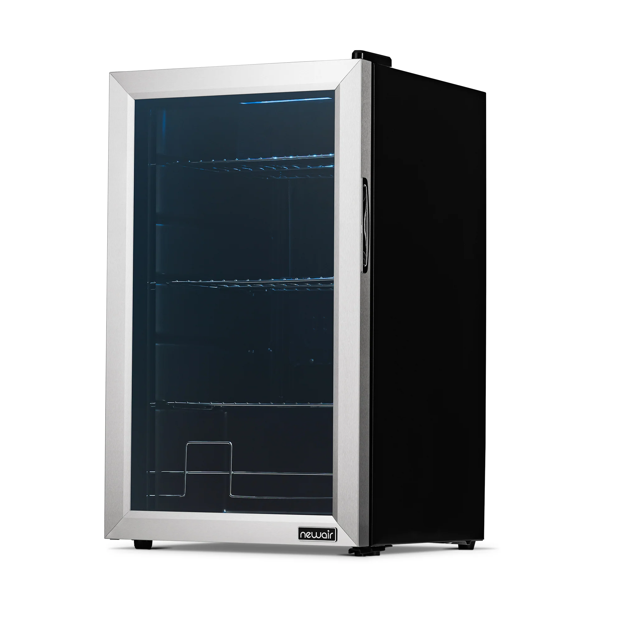2025 Newair® Refrigerador de Bebidas Independiente de Acero Inoxidable – 100 Latas – 16,93”