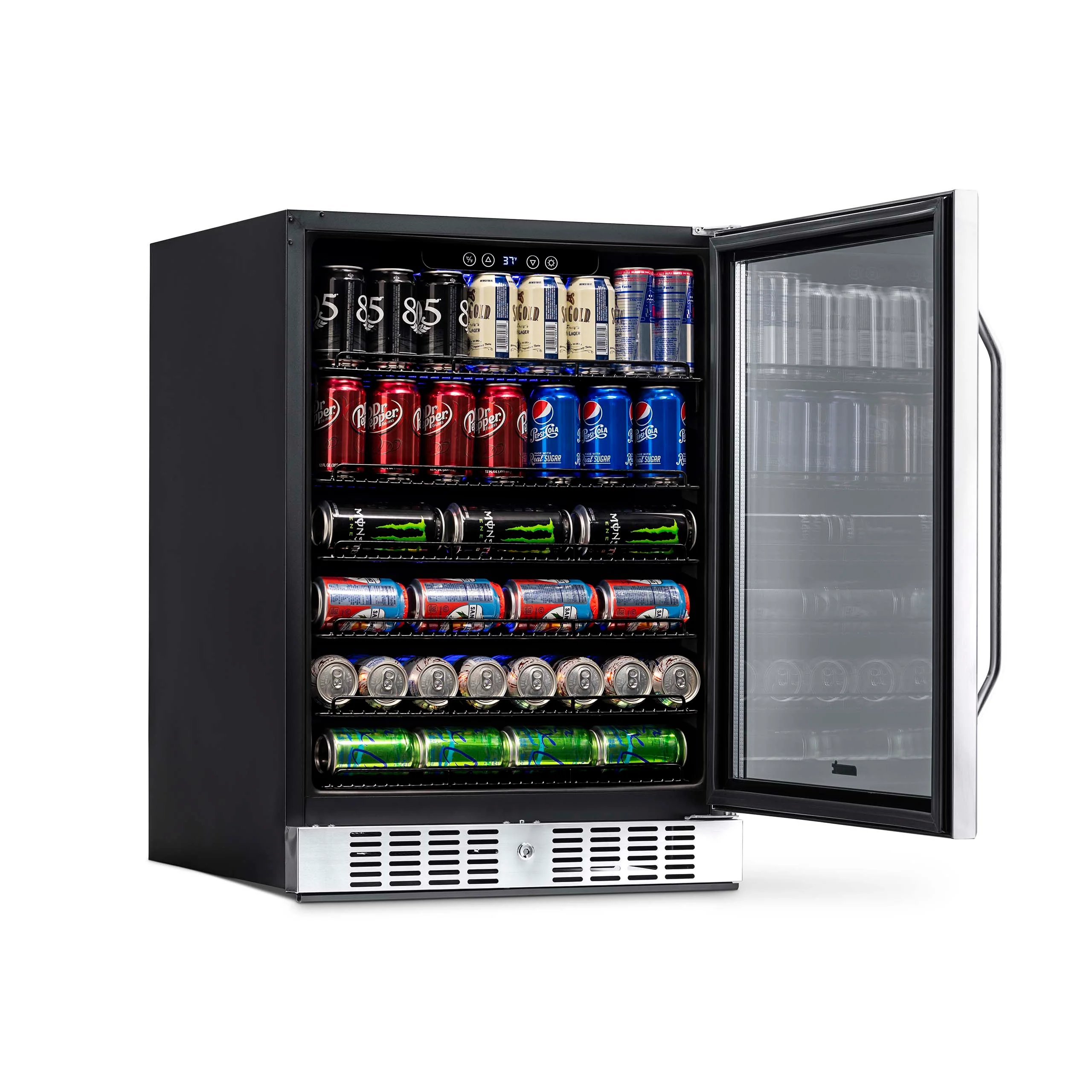 2025 Newair® Refrigerador de Bebidas Empotrable de Acero Inoxidable – 177 Latas – 24