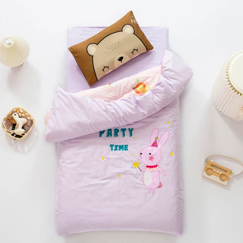 Kit de Bordado con Parche de Algodón Magic Bunny