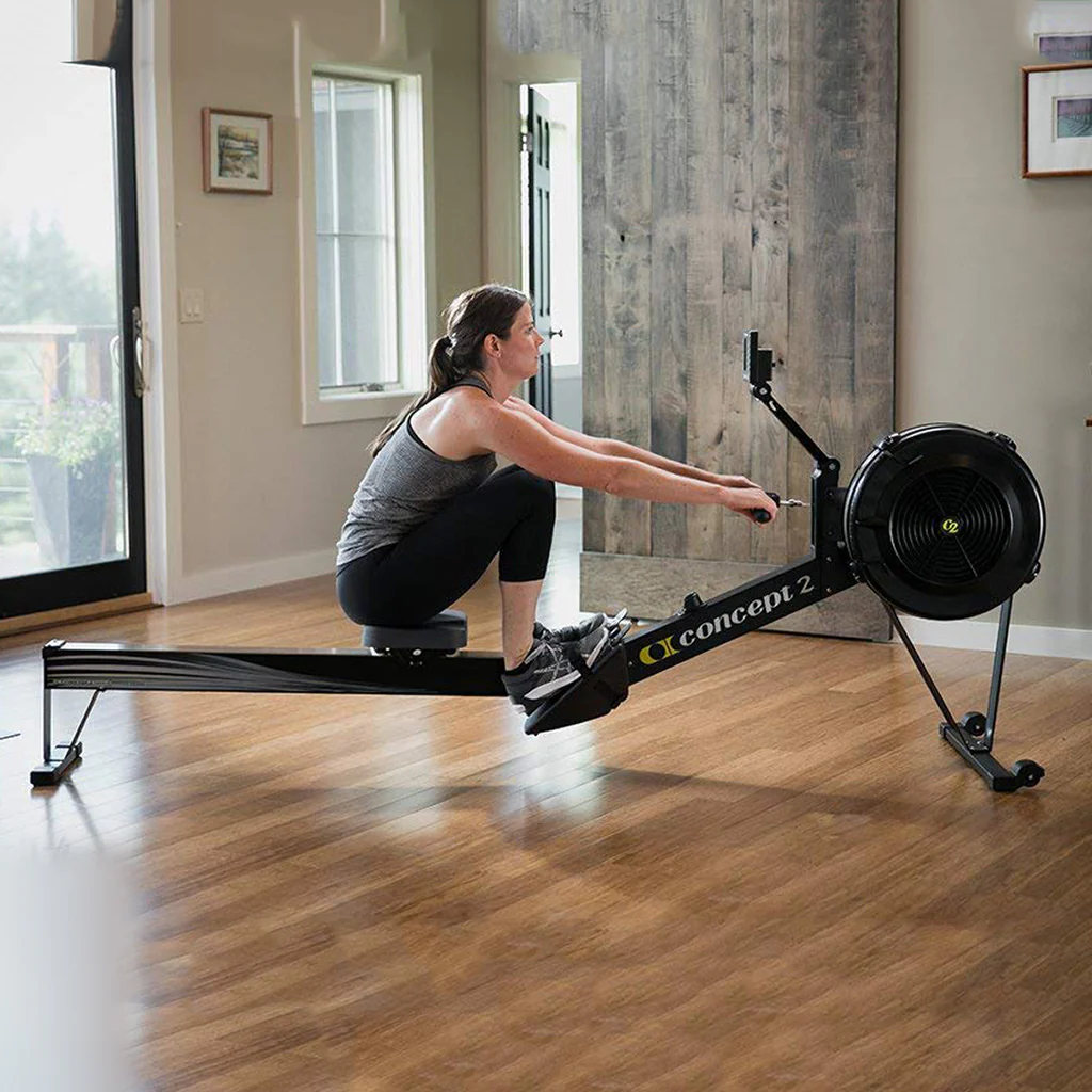 2025 Concept2 Model D Remoergómetro de Alta Gama – Entrenamiento Corporal Completo, Estructura de Aluminio Duradera, Monitor de Rendimiento PM, Resistencia Ajustable