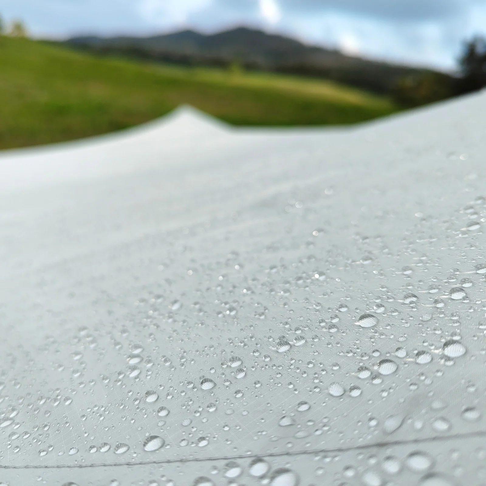 2025 KingCamp Dschingis 320 Light – Tienda tipi para 2 personas con 3,2 m de diámetro, 3000 mm de columna de agua y toldos solares modulares para glamping y festivales