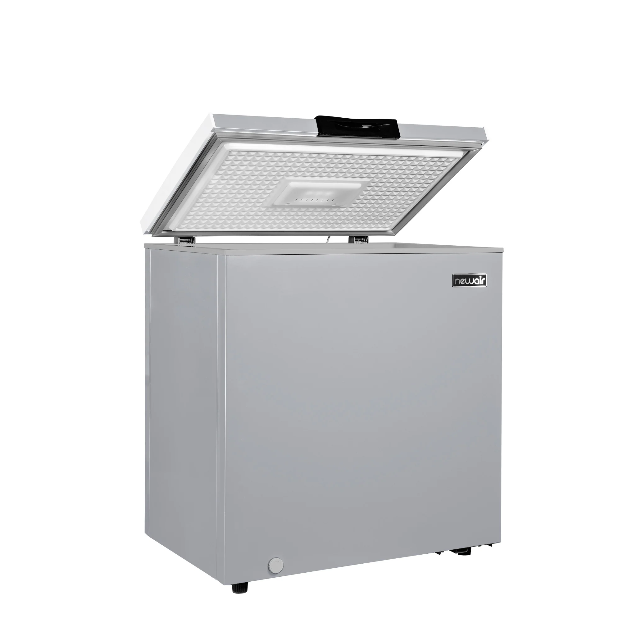 2025 Congelador Horizontal Mini-Profunfo Newair – 5 pies³ – Gris Frío