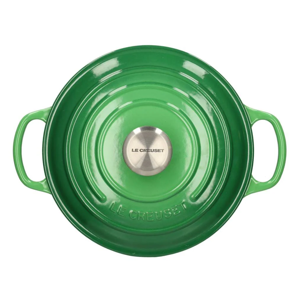 2025 Le Creuset - Sartén para asar / guisar Signature redonda Bamboo 24 cm 4,2 l
