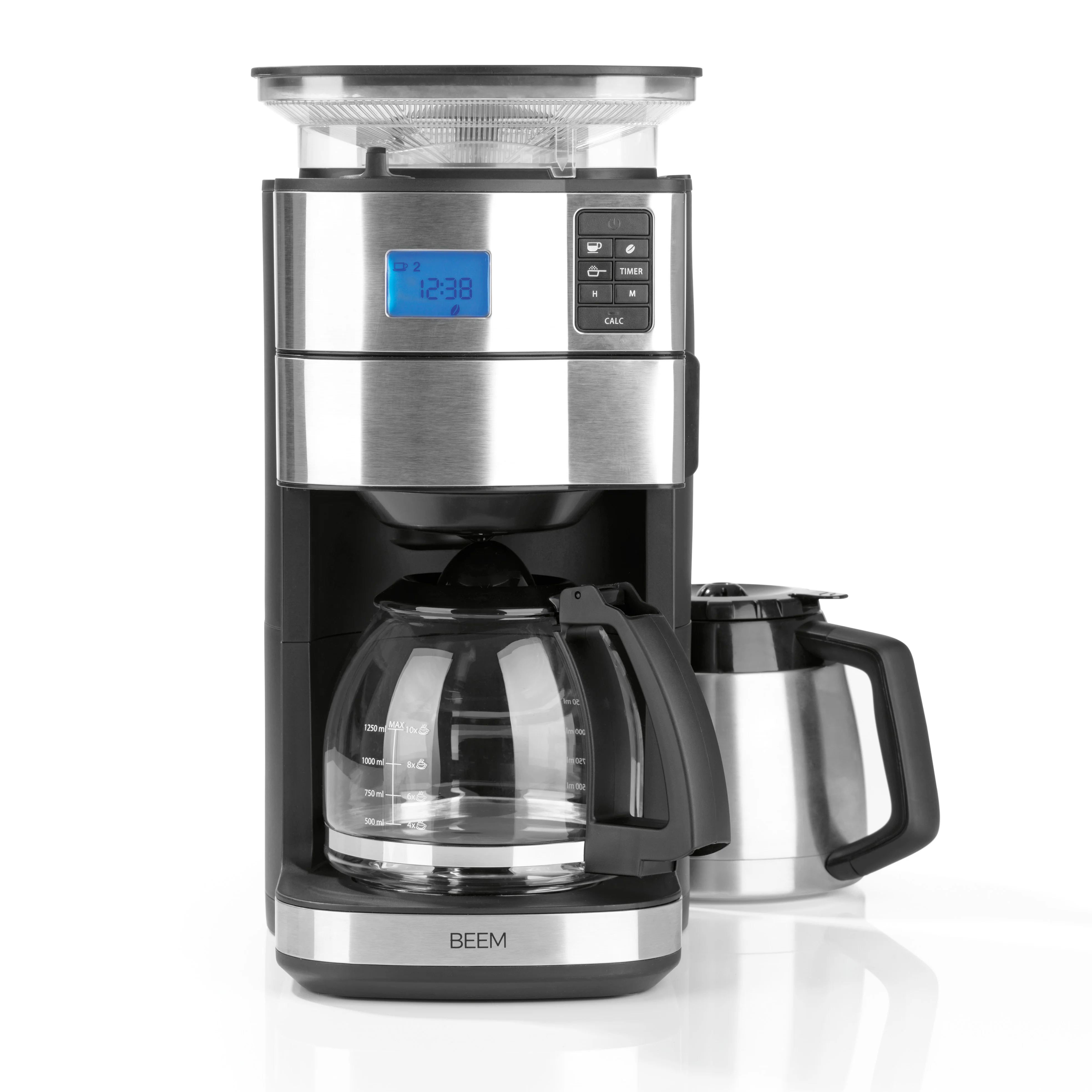 2025 FRESH-AROMA-PERFECT II – Cafetera de filtro con molinillo integrado – Duo